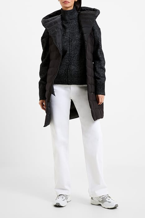 ILOANI MIDI PUFFER GILET BLACK/BLACK 3