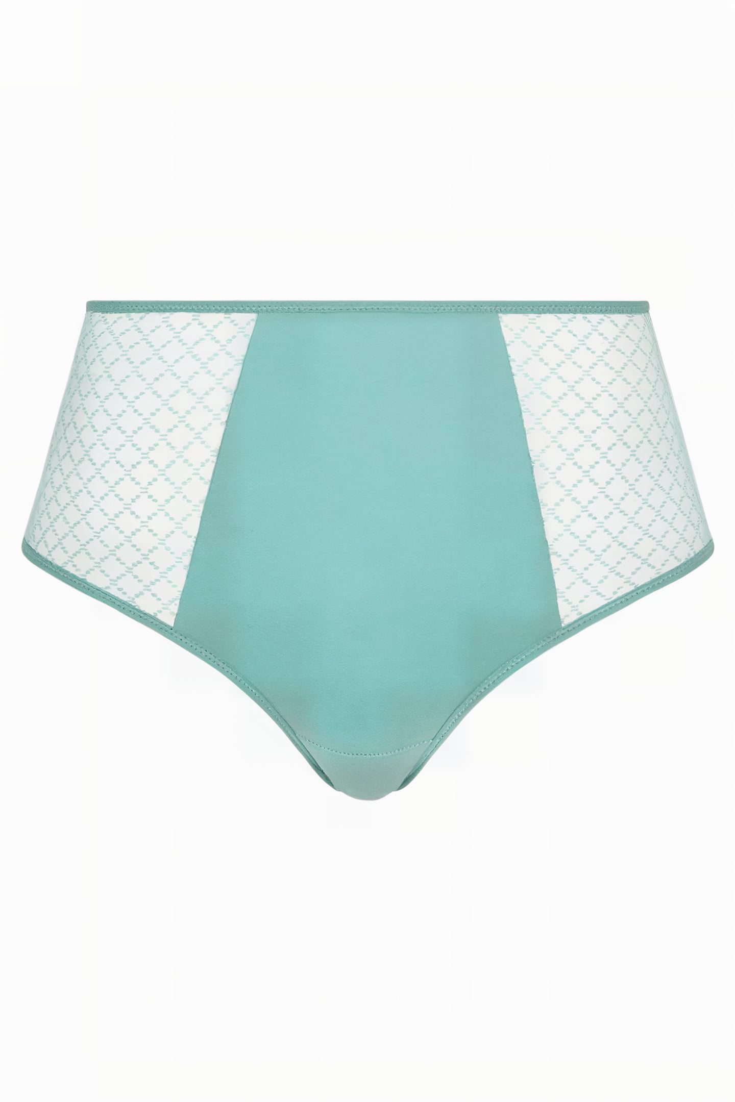 CO BO. FULL BRIEF STD HIGH W. TRELLIS GREEN 3