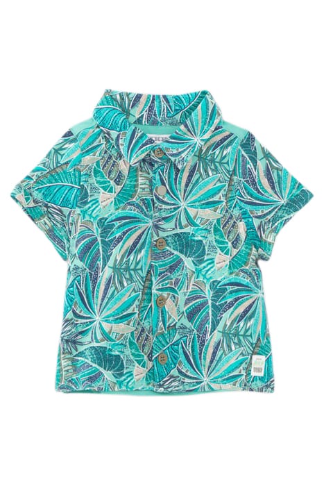 BABY BOYS’ GREEN LENZING™ ECOVERO™ WITH EXOTIC MOTIF 1