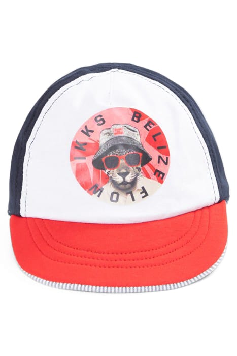 BABY BOYS’ 3-COLOUR, STRIPED REVERSIBLE CAP 2