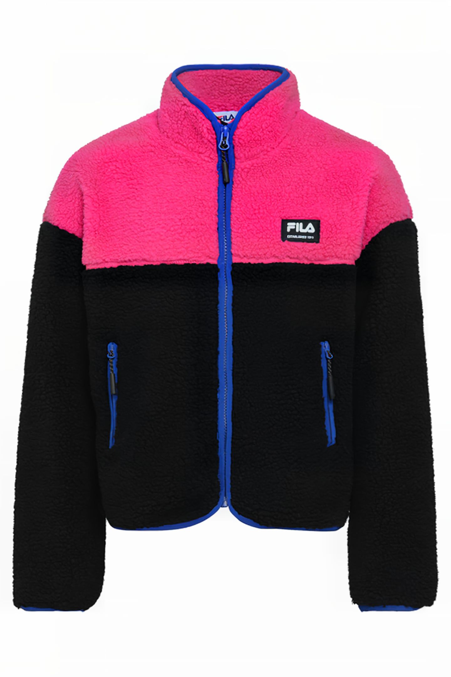 TIERS SHERPA JACKET BLACK-FUCHSIA PURPLE 1