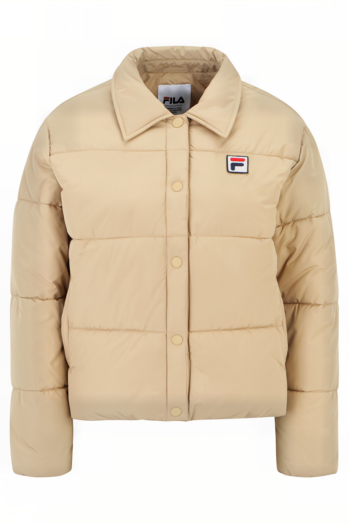 LEILA PUFFER COACH JACKET CORNSTALK 4