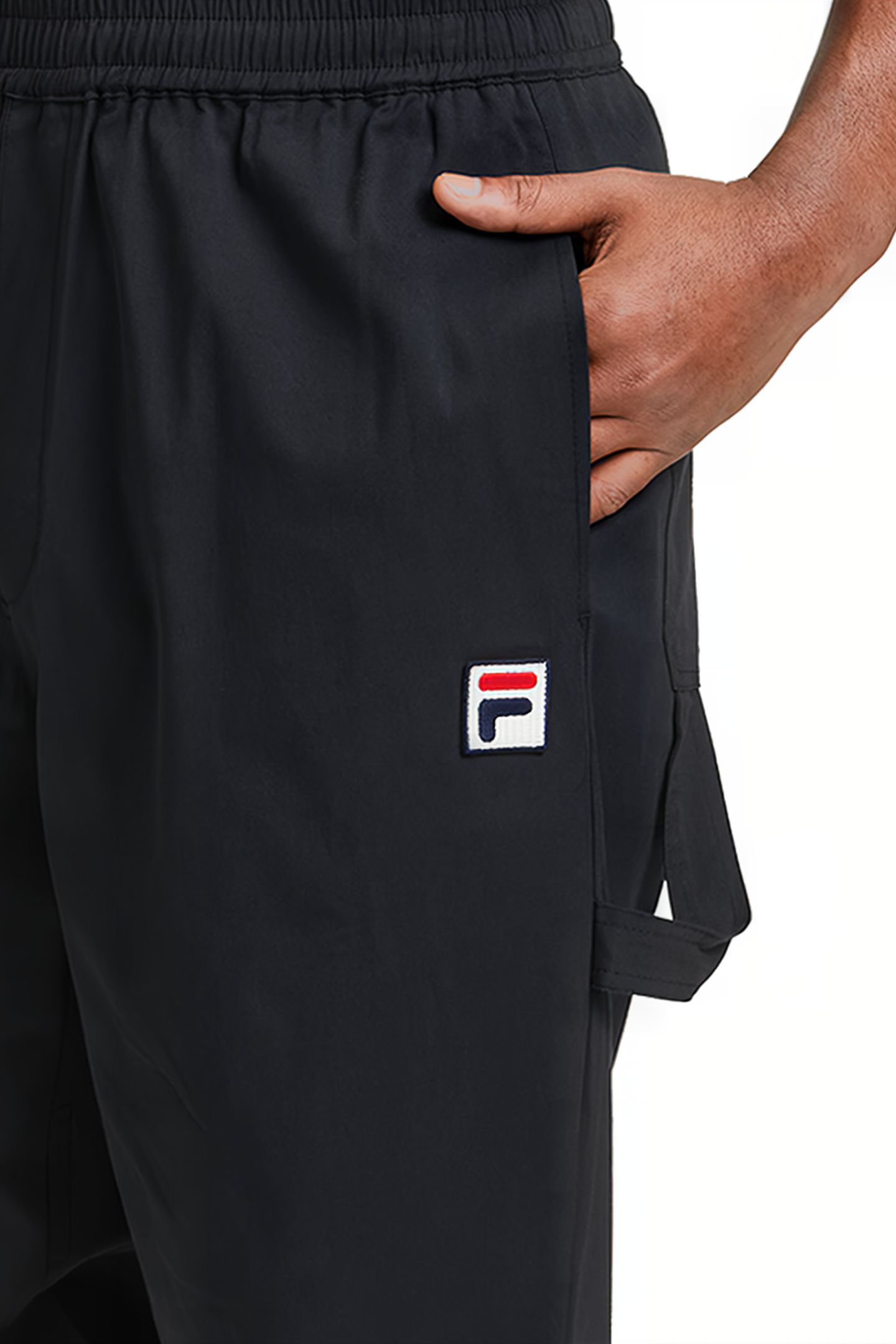 LUGUSE WOVEN CARGO JOGGER BLACK 7