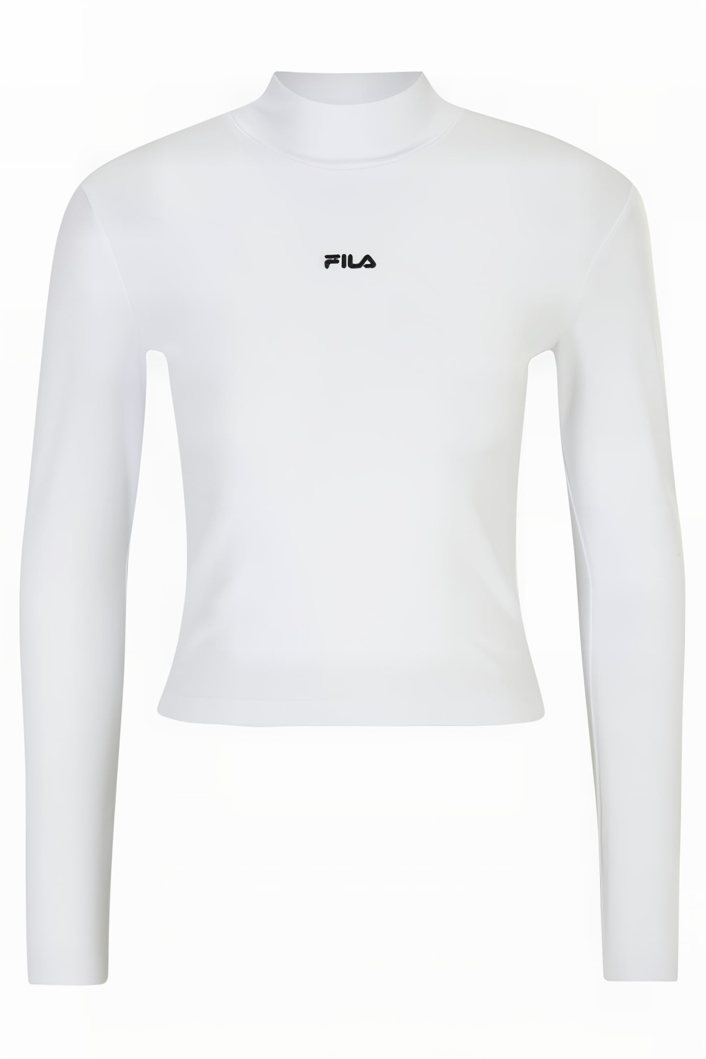 LINNUSE CROPPED TURTLE NECK BRIGHT WHITE 3