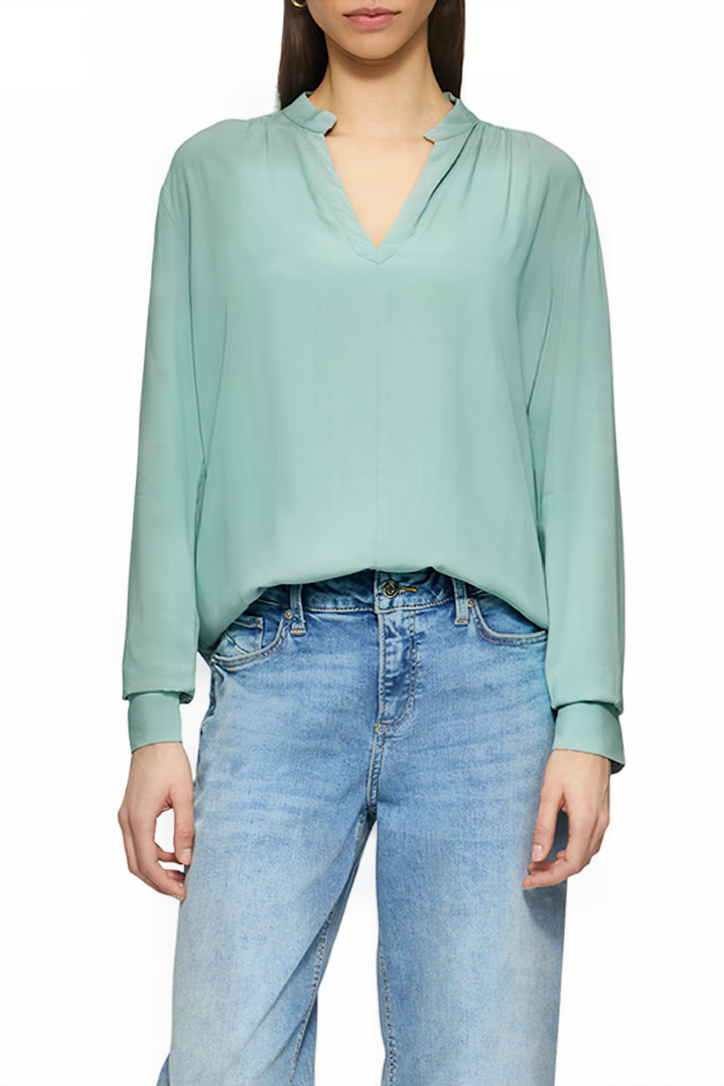 S.OLIVER-QS BLOUSES GREEN 1