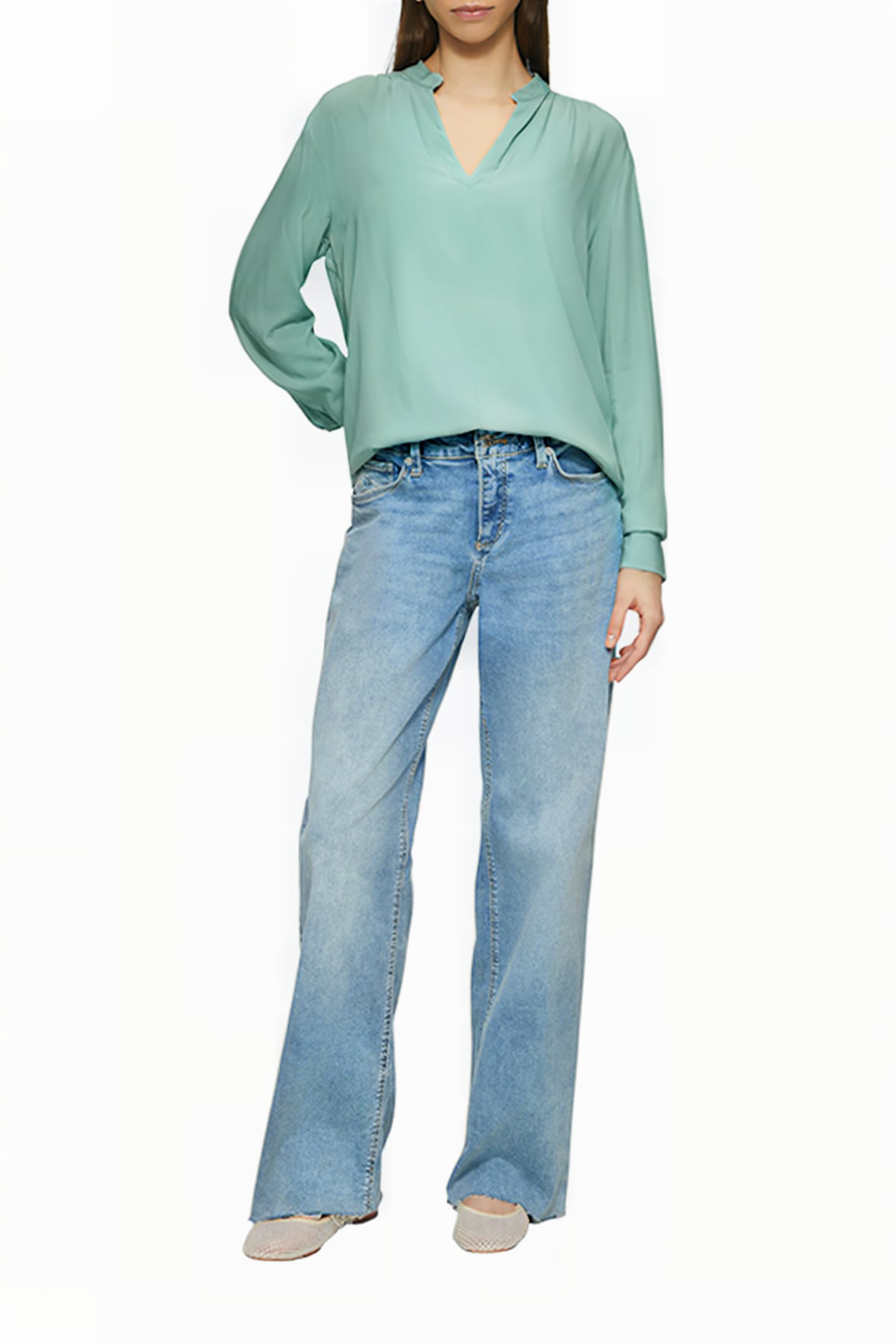S.OLIVER-QS BLOUSES GREEN 2