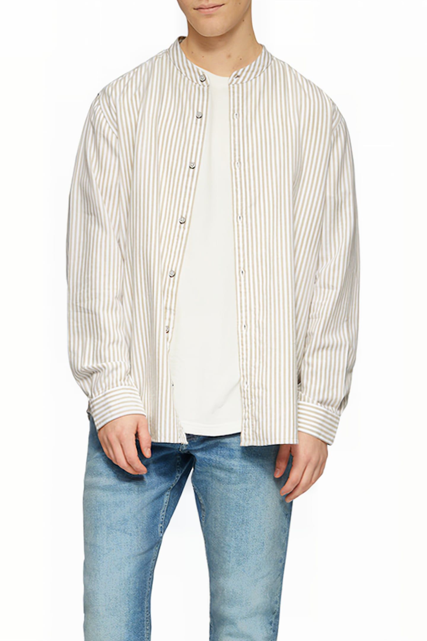 S.OLIVER-QS SHIRTS BEIGE 1