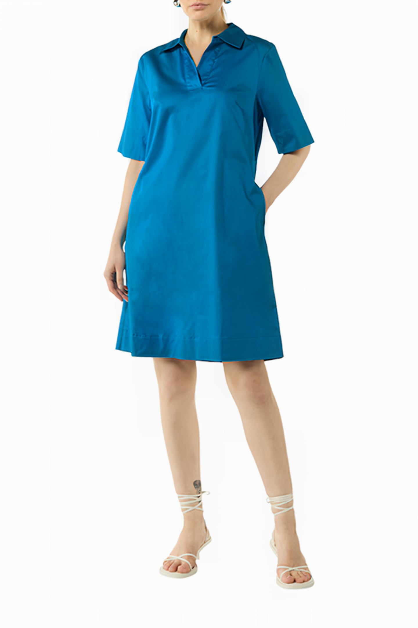 COMMA DRESSES BLUE 4