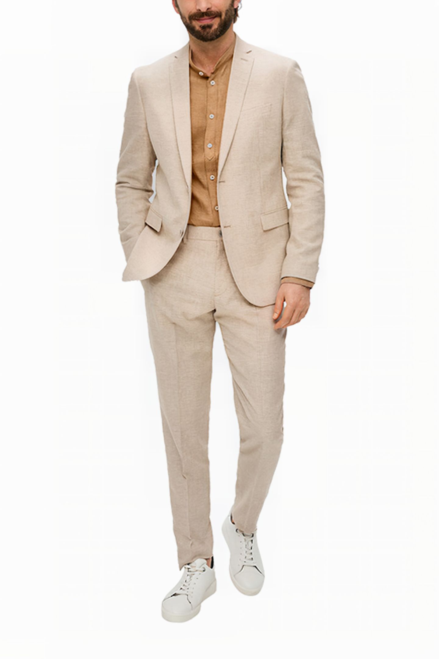 S.OLIVER SHIRTS BROWN 4