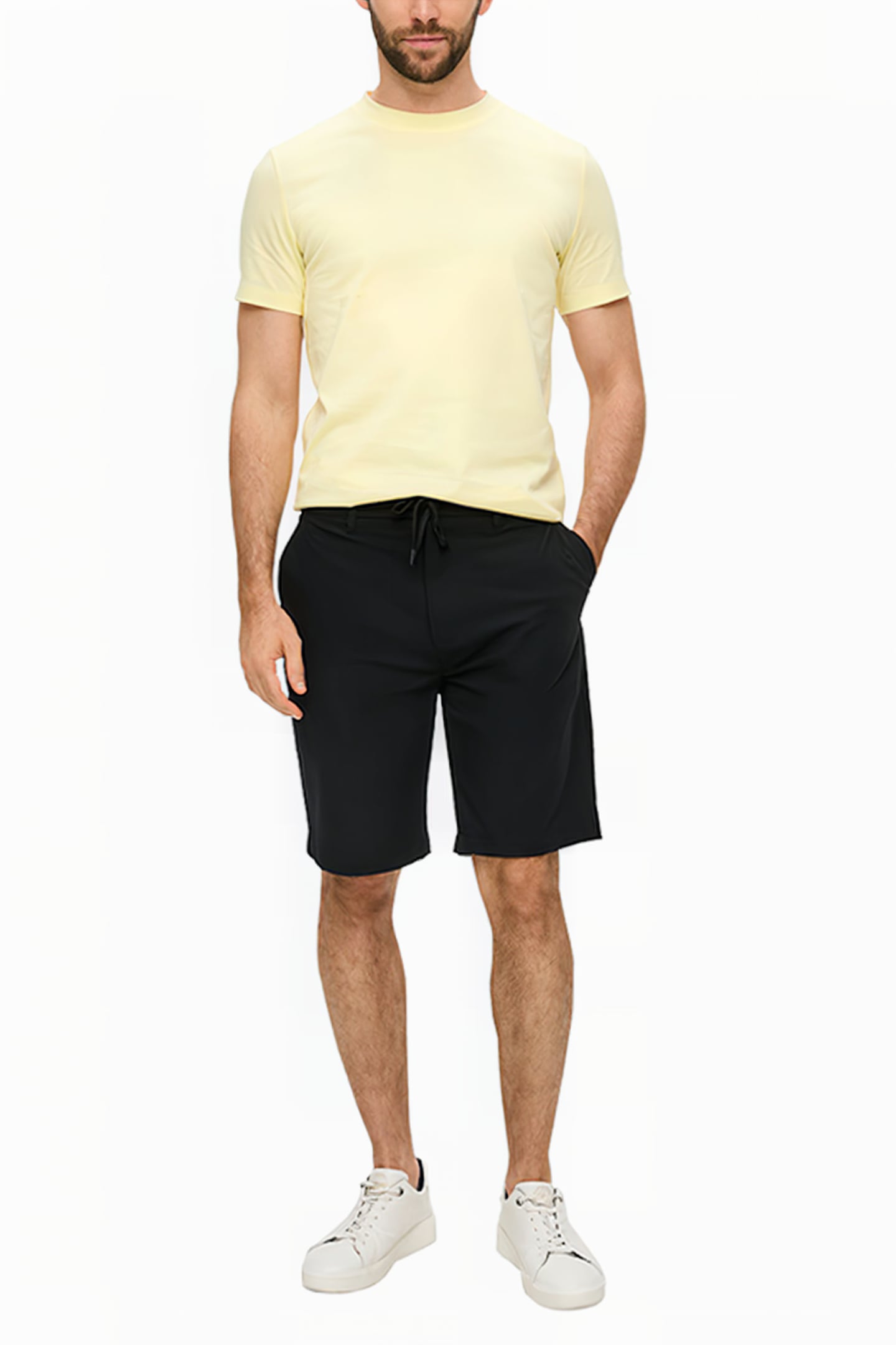 S.OLIVER SHORTS BLACK 3