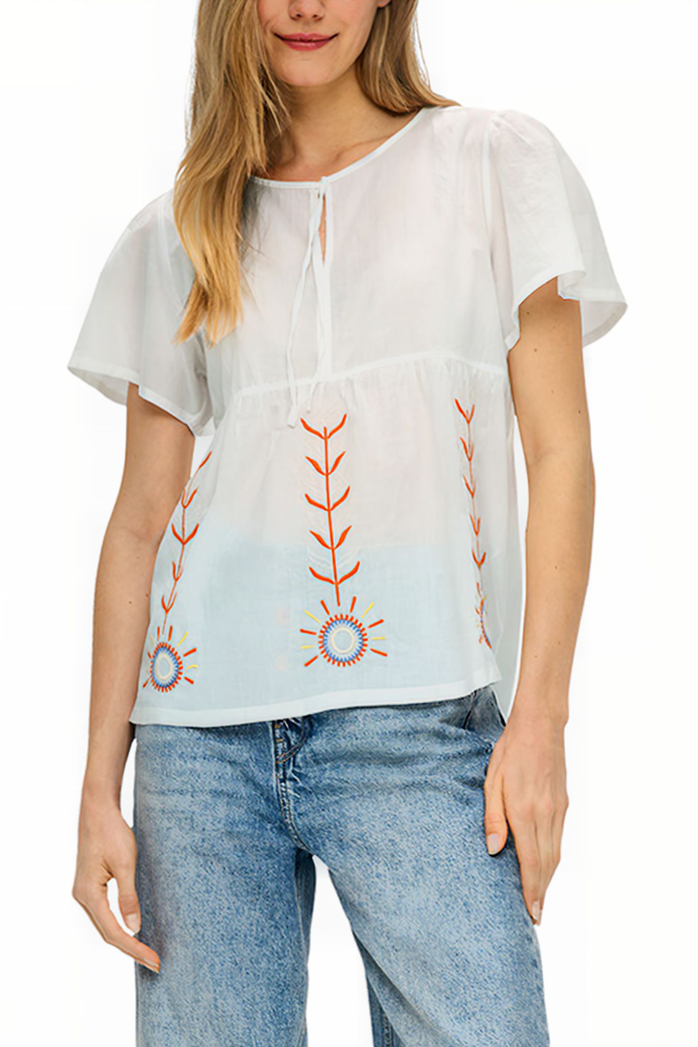 S.OLIVER T-SHIRTS OFF-WHITE 1