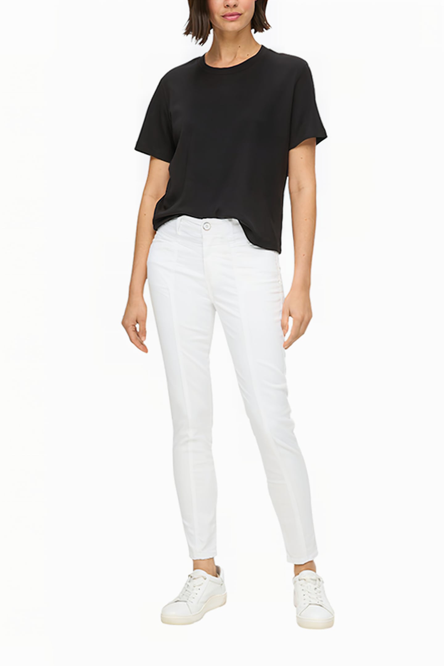 S.OLIVER PANTS WHITE 3