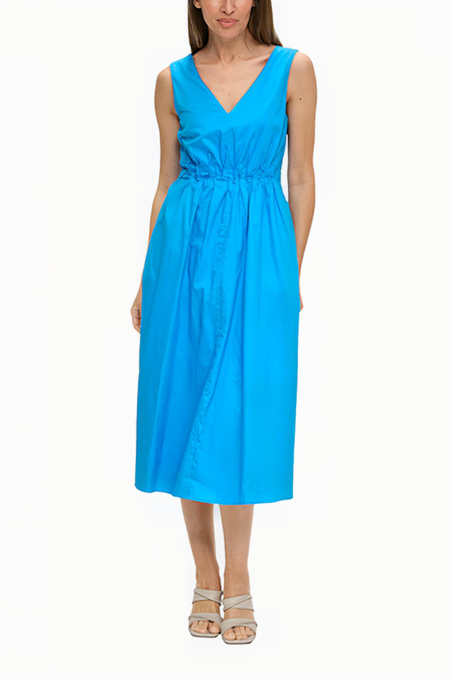 S.OLIVER DRESSES GREEN-LIGHT 1