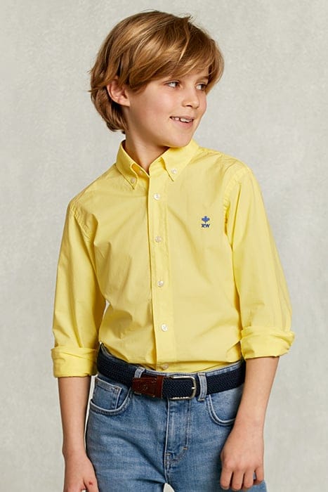 CUSTOM FIT BANANA YELLOW SHIRT 1