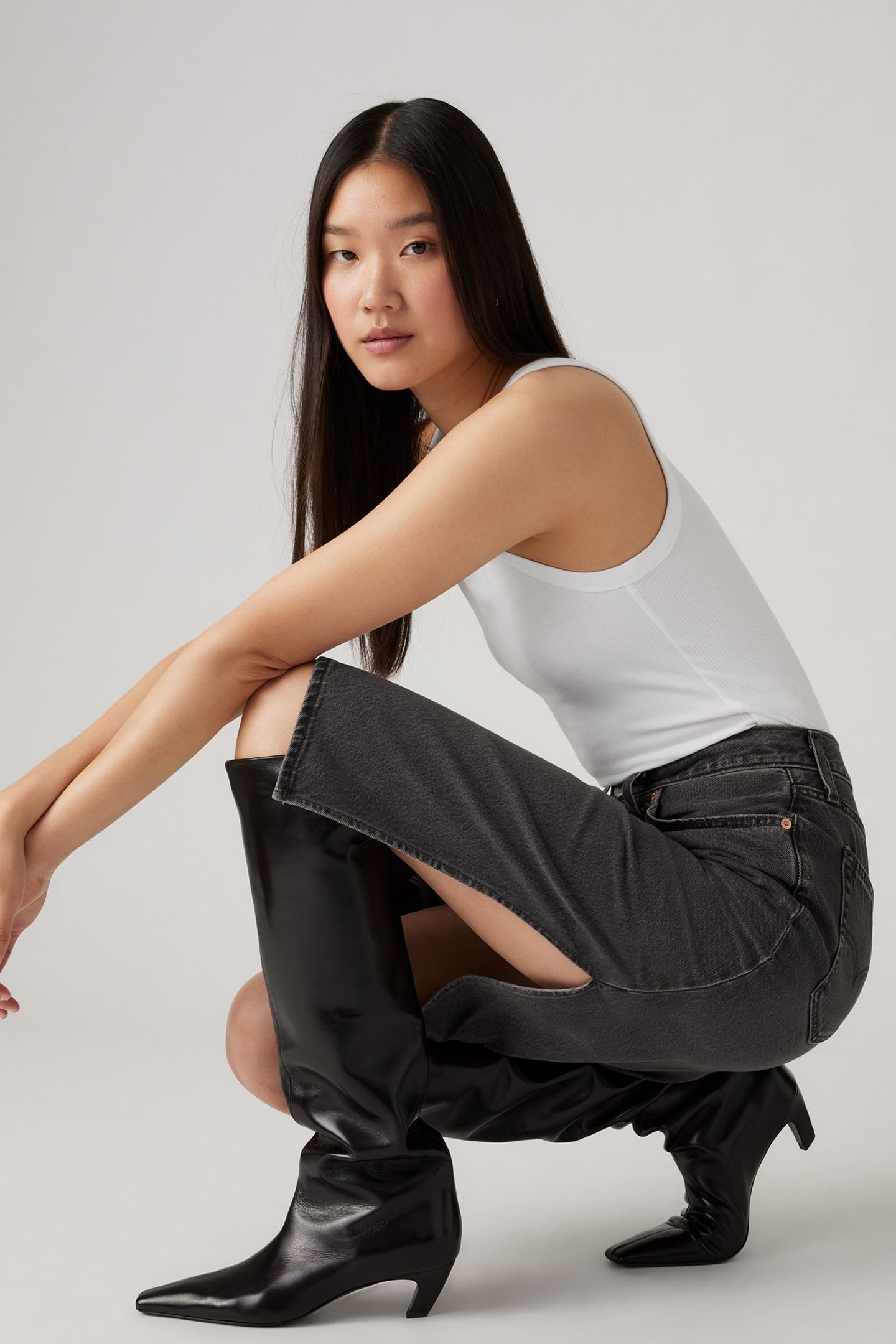 SIDE SLIT SKIRT 6