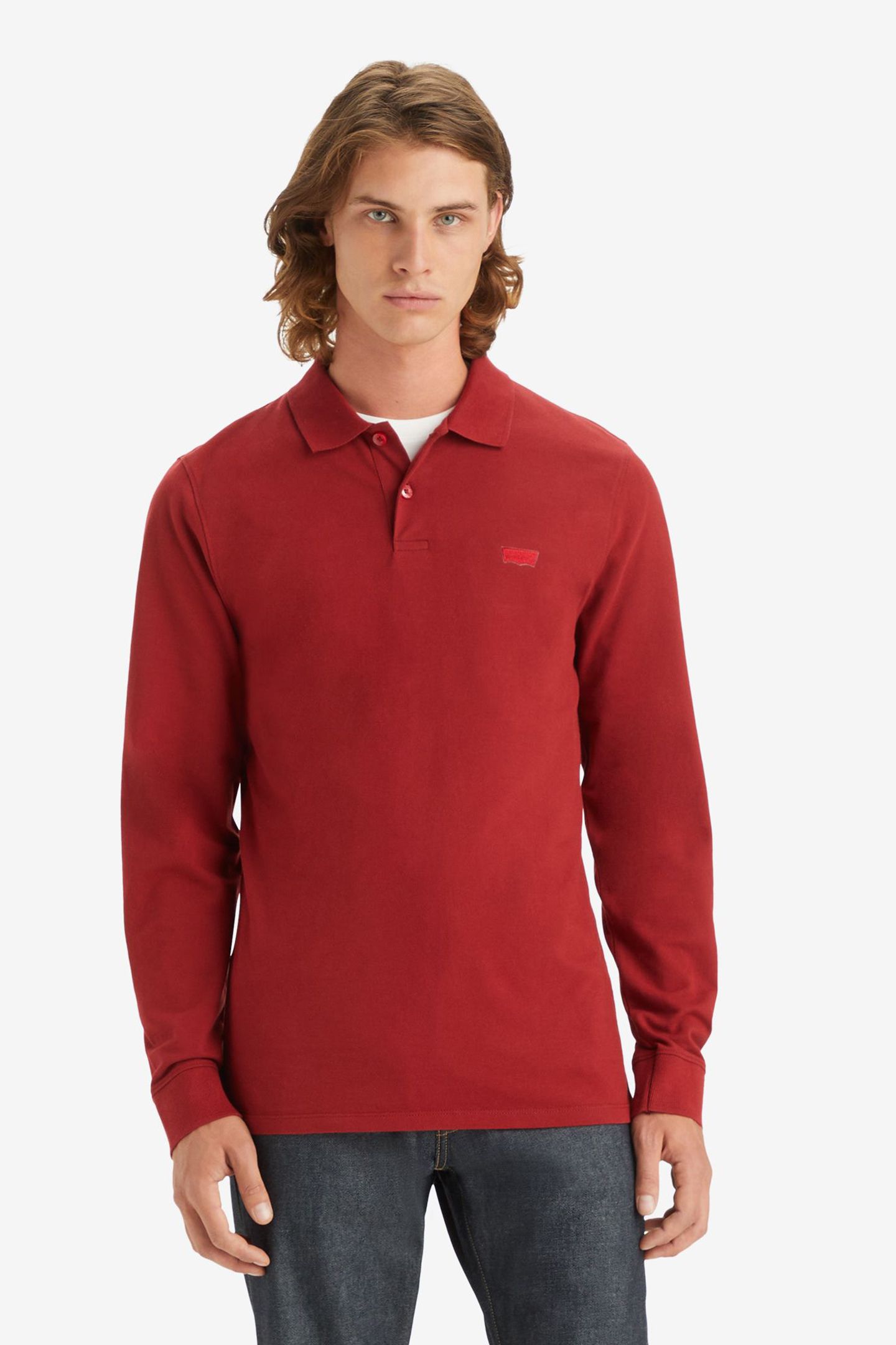 LONG SLEEVE SLIM HOUSEMARK POLO 1