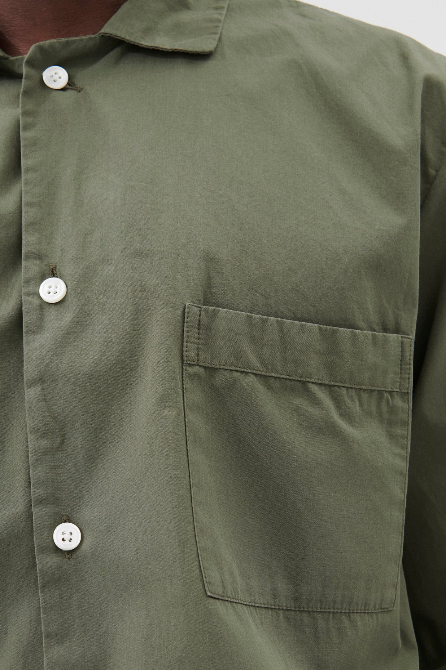 UNISEX POPLIN, PYJAMAS SHIRT WILLOW 3