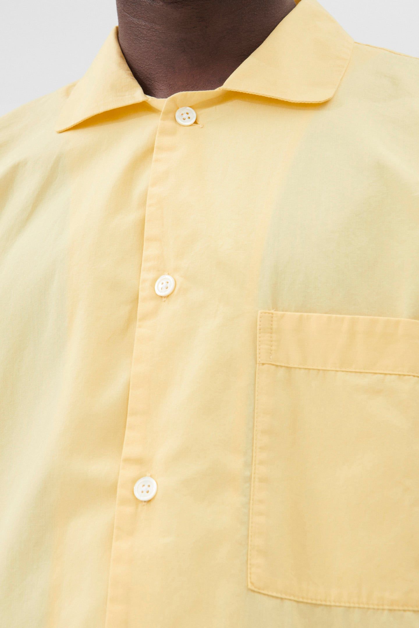 UNISEX POPLIN, PYJAMAS SHIRT LEMONADE 2