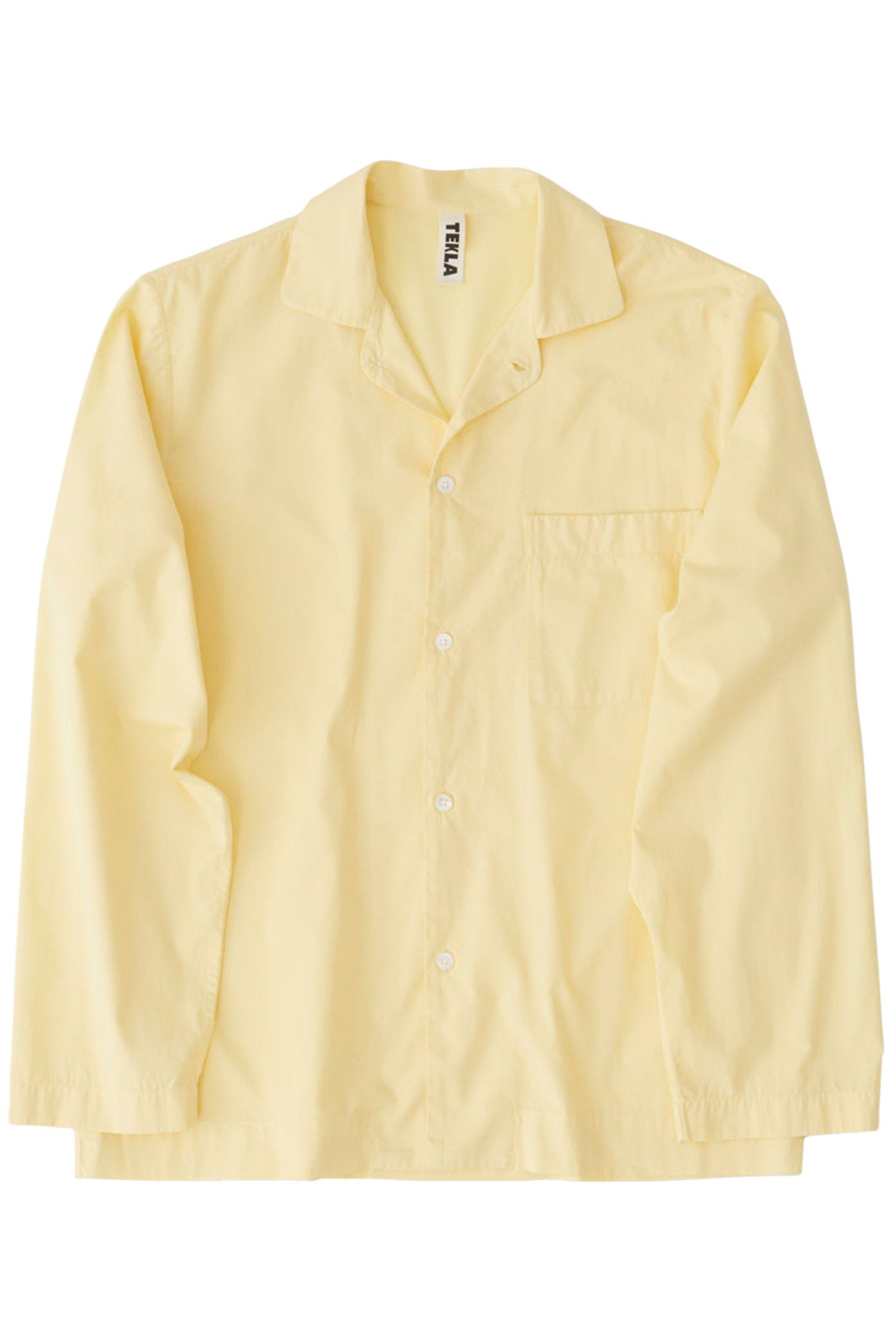 UNISEX POPLIN, PYJAMAS SHIRT LEMONADE 1