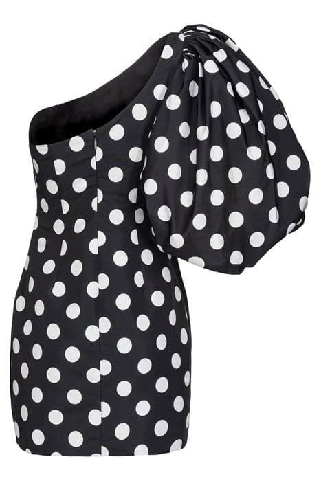 CEDRO DRESS BLACK/WHITE 3
