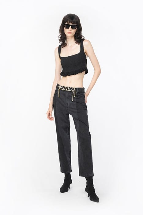 TOPOGIGIO TANK TOP BLACK 5