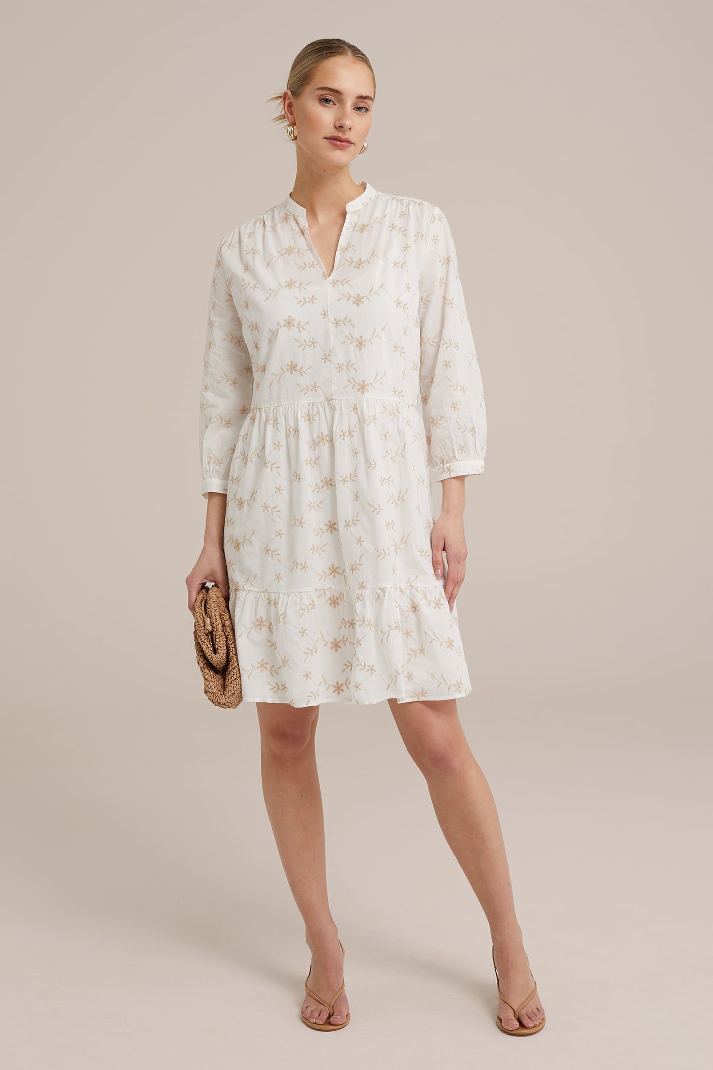 DRESS SHORT WHITE 2