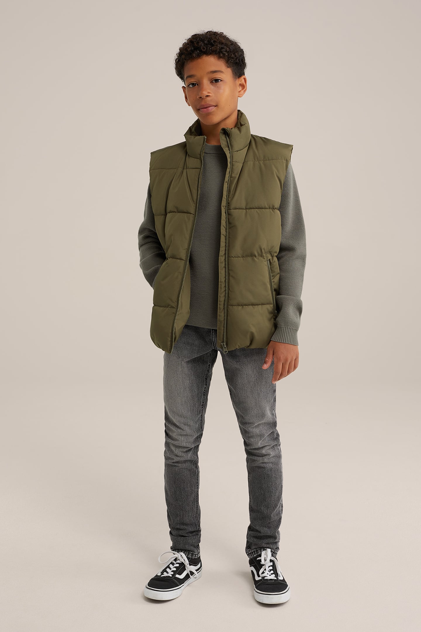 BODYWARMER DARK GREEN 2