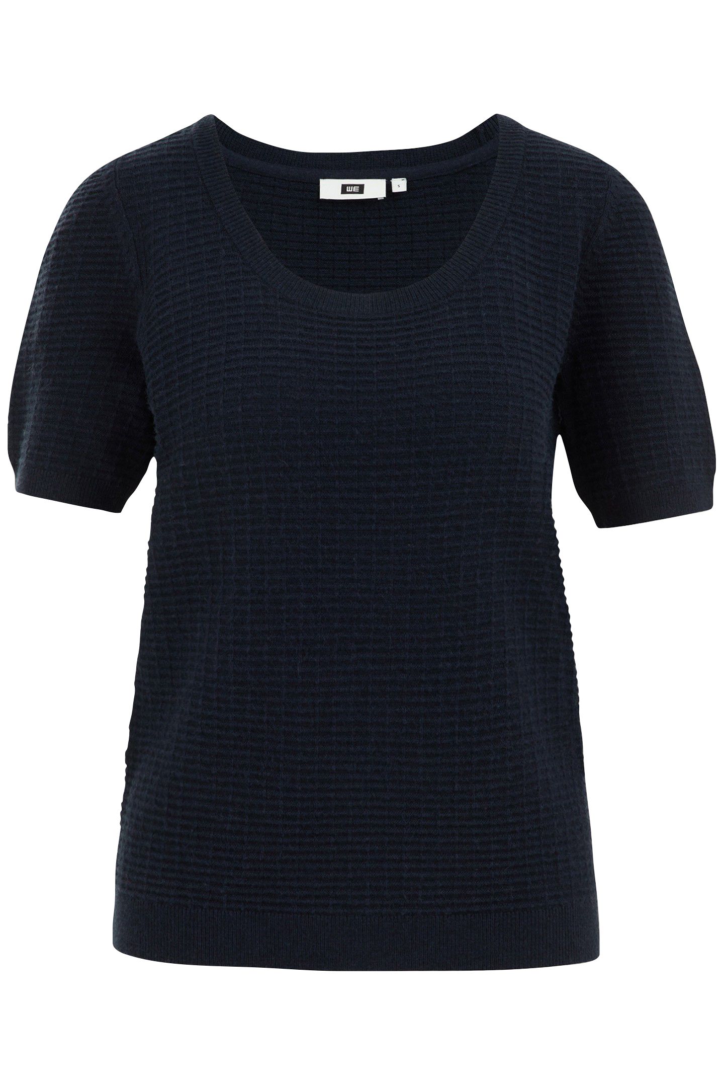 KNITTED PULLOVER NAVY BLUE 4