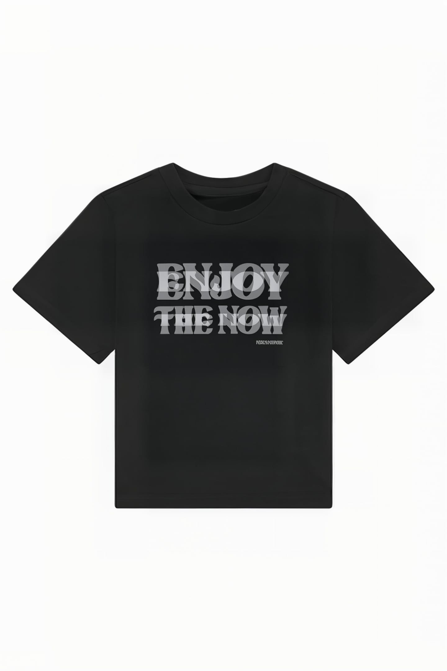 ENJOY T-SHIRT BLACK 1