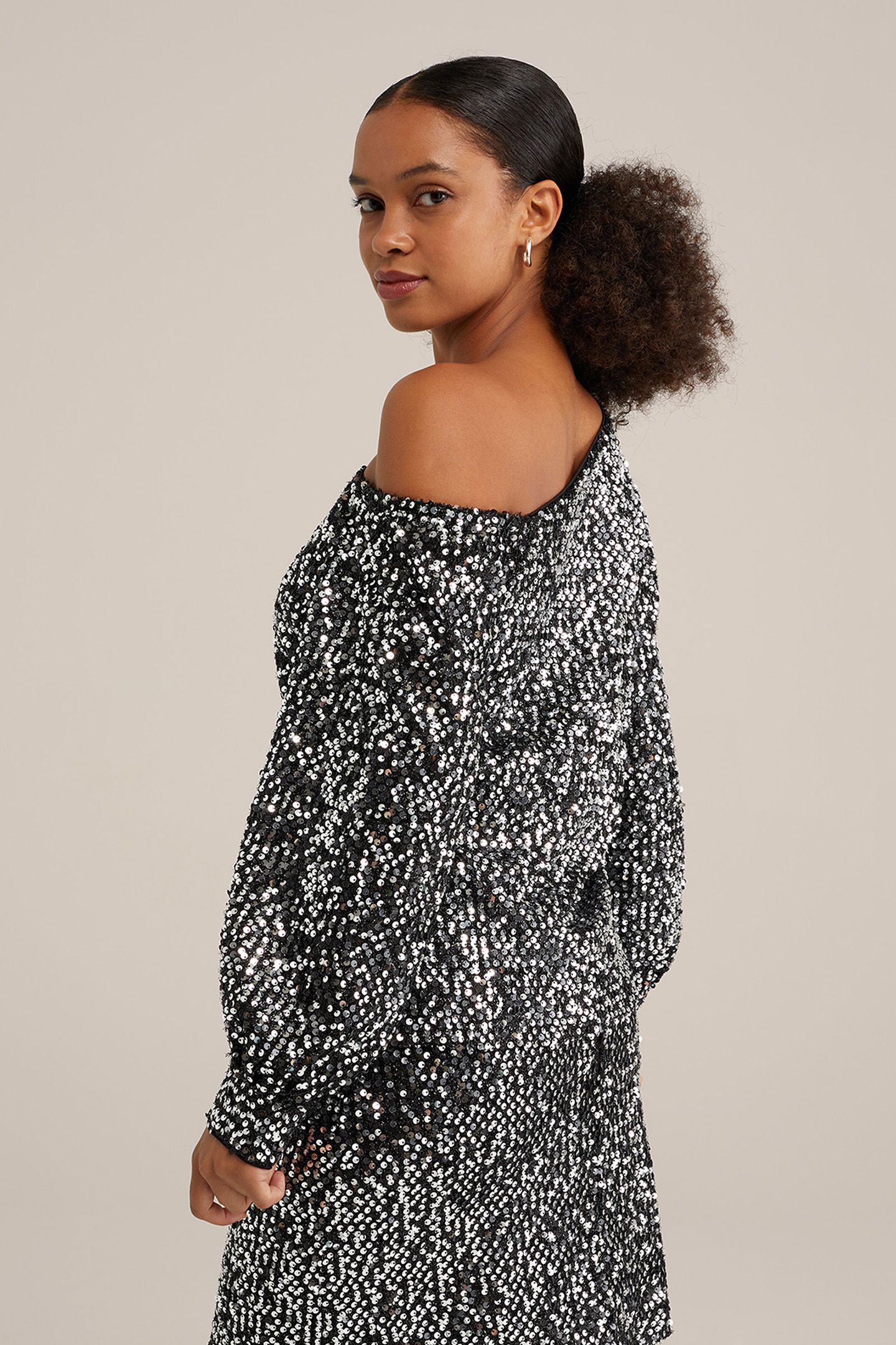 BLOUSE SILVER 2