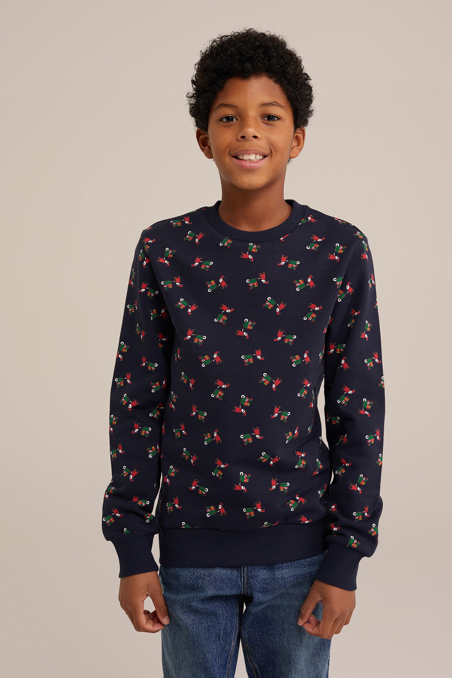 SWEATER DARK BLUE 1