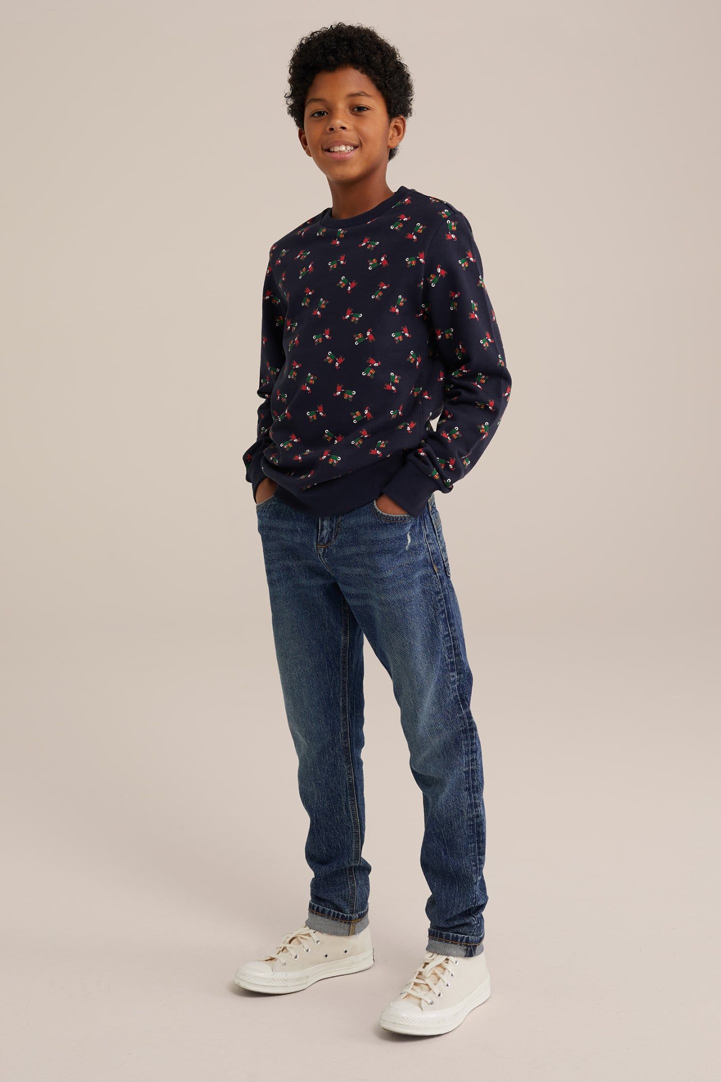 SWEATER DARK BLUE 2