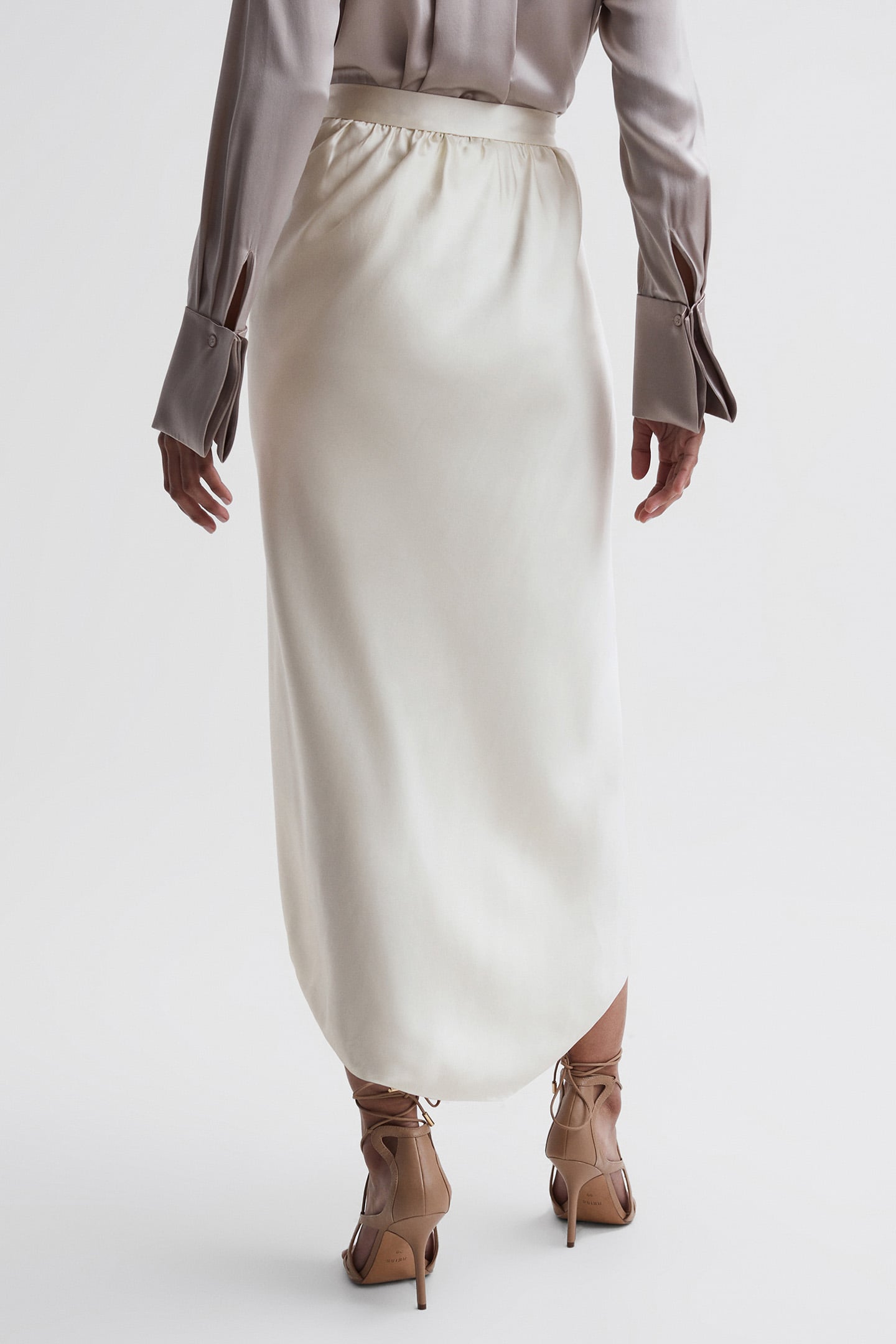 TYRA SLIP MIDI SKIRT 2