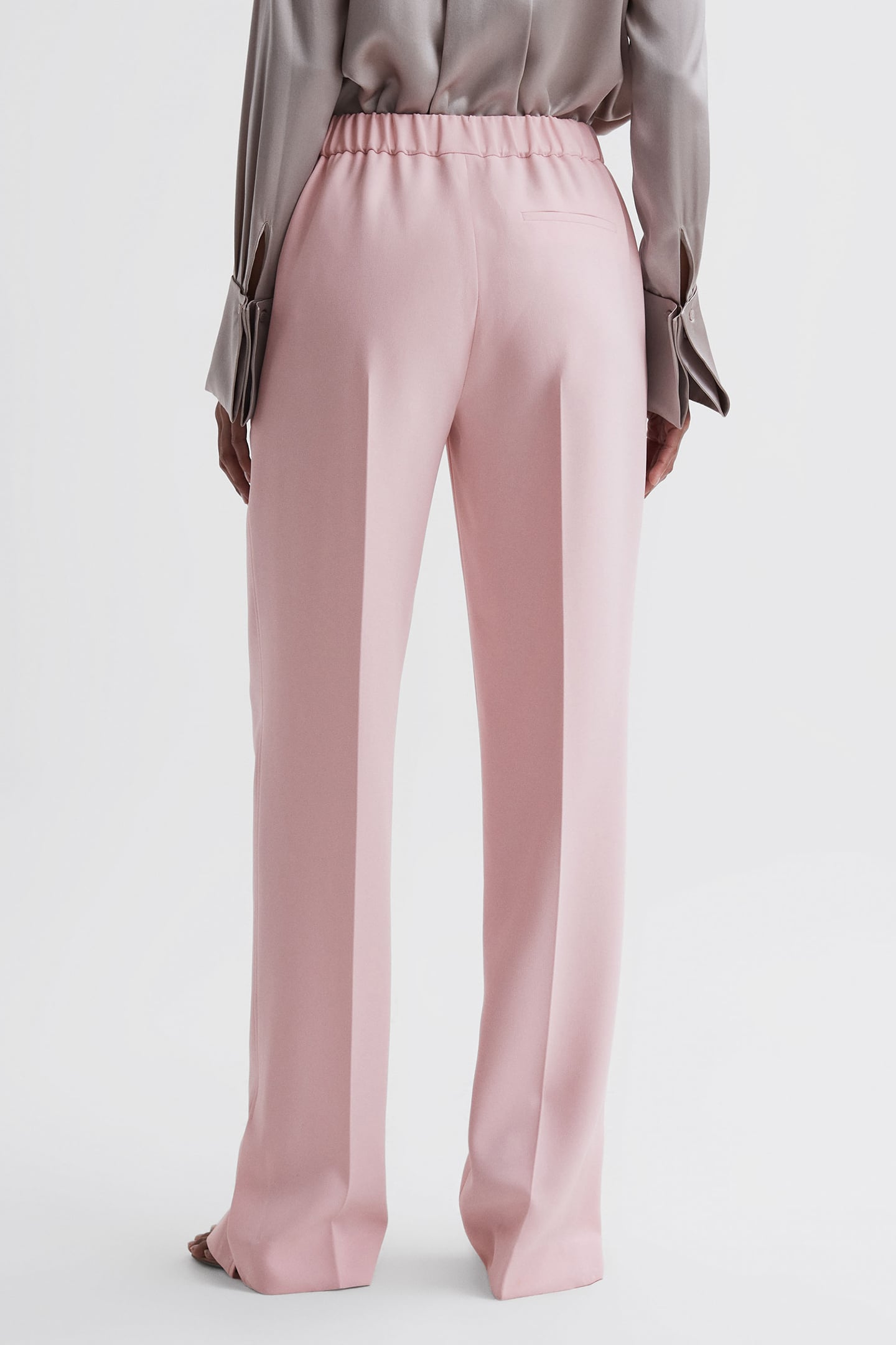 MARINA WIDE-LEG TROUSER — OC PINK 2