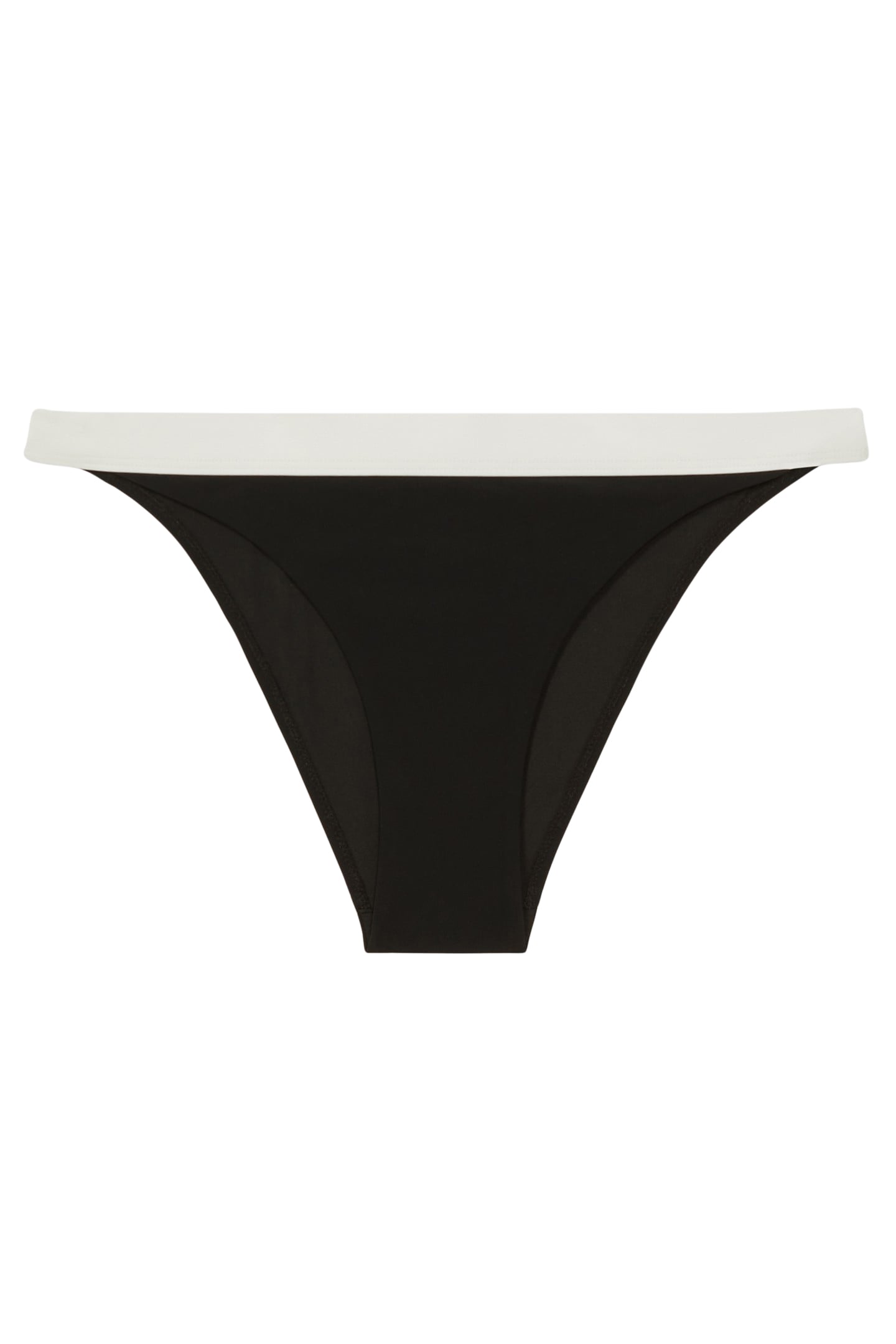 COL BLOCK BIKINI BOTTOM — MID RISE 3