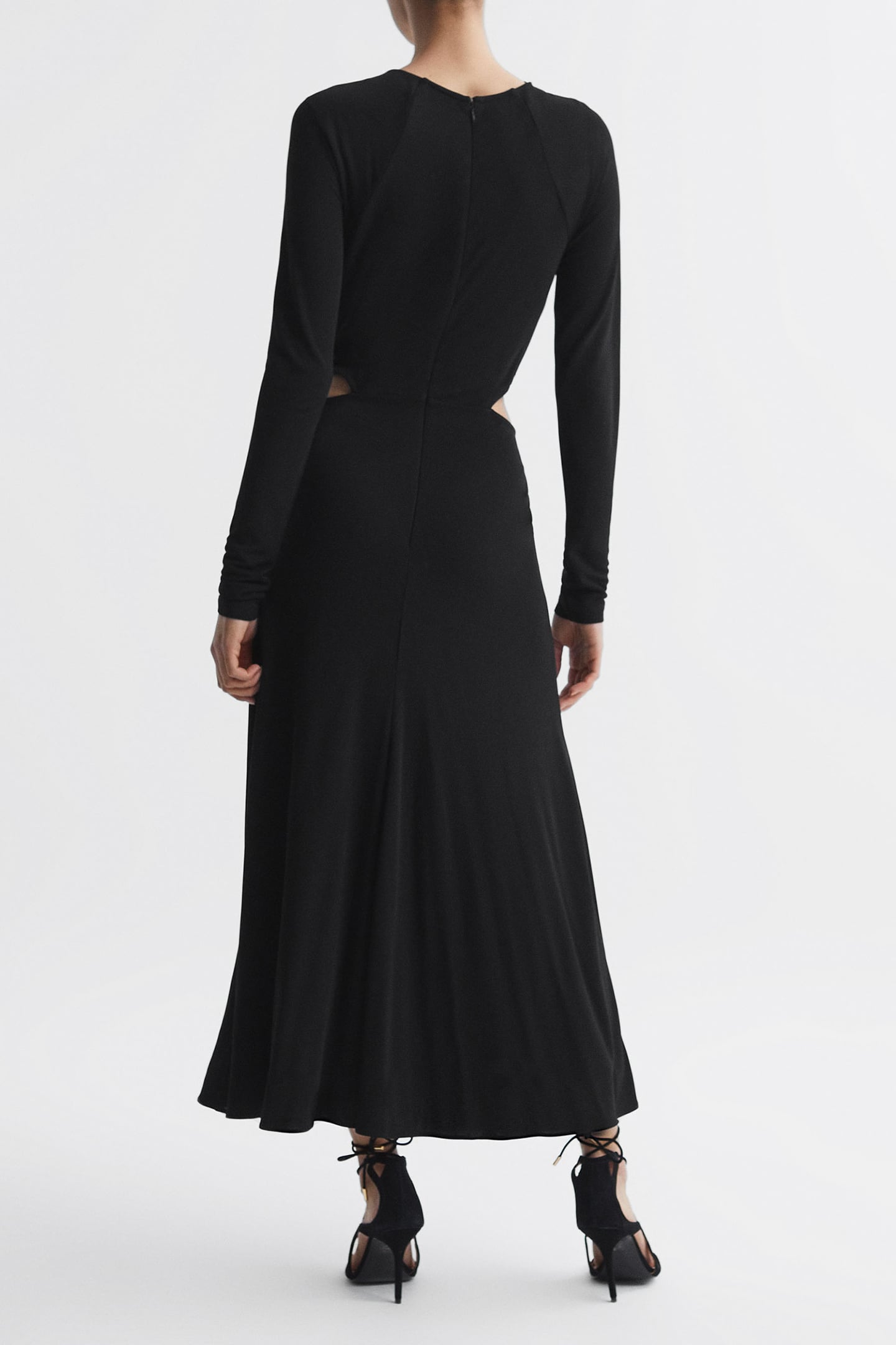 LONG SLEEVE MIDI DRESS — BODYCON FIT 2