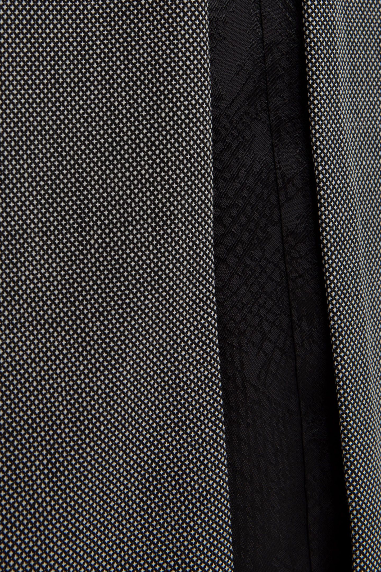 PURE EDITION – BLACK SEMI-PLAIN LONG SKIRT 6