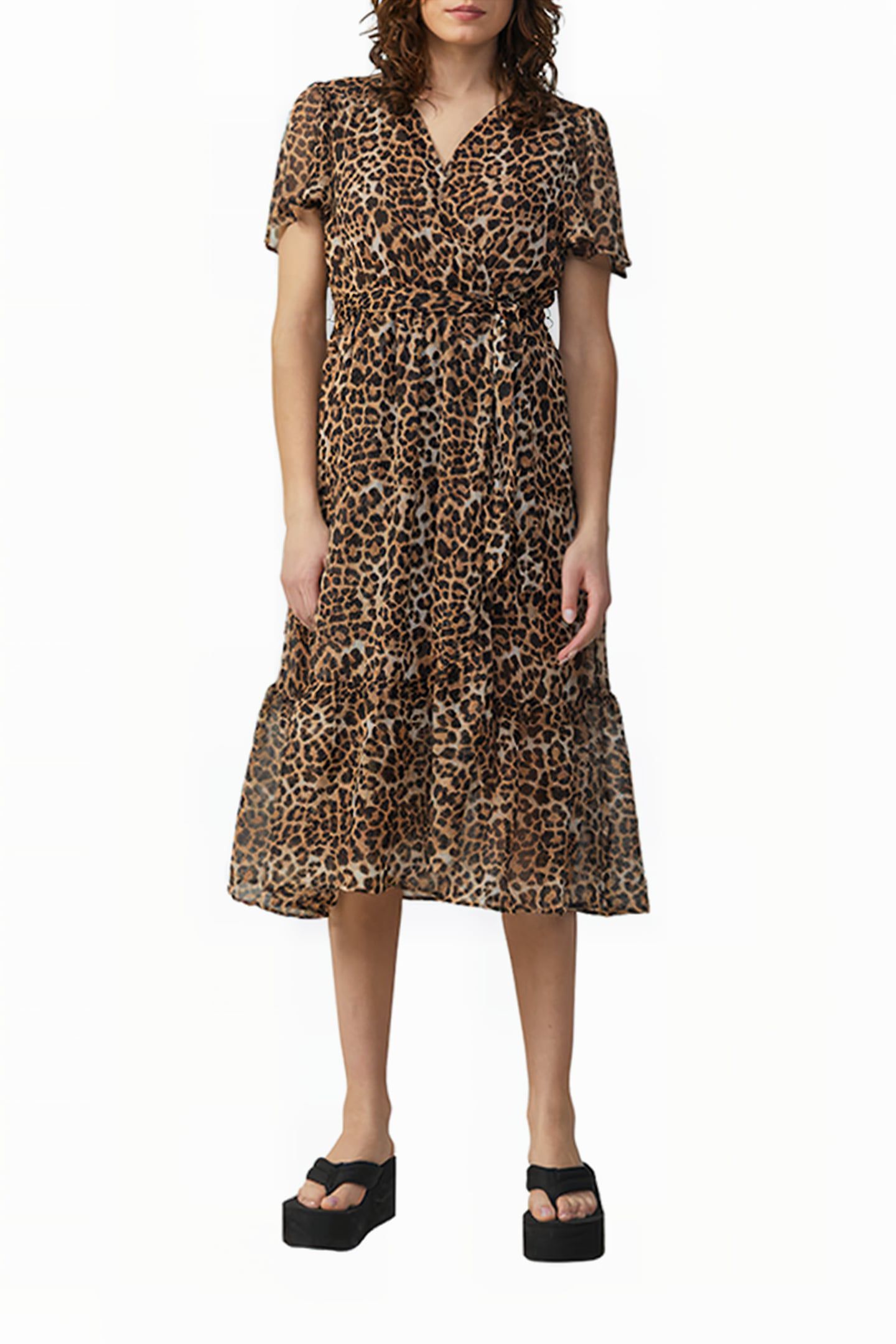 S.OLIVER-QS DRESSES GREY/BLACK 1