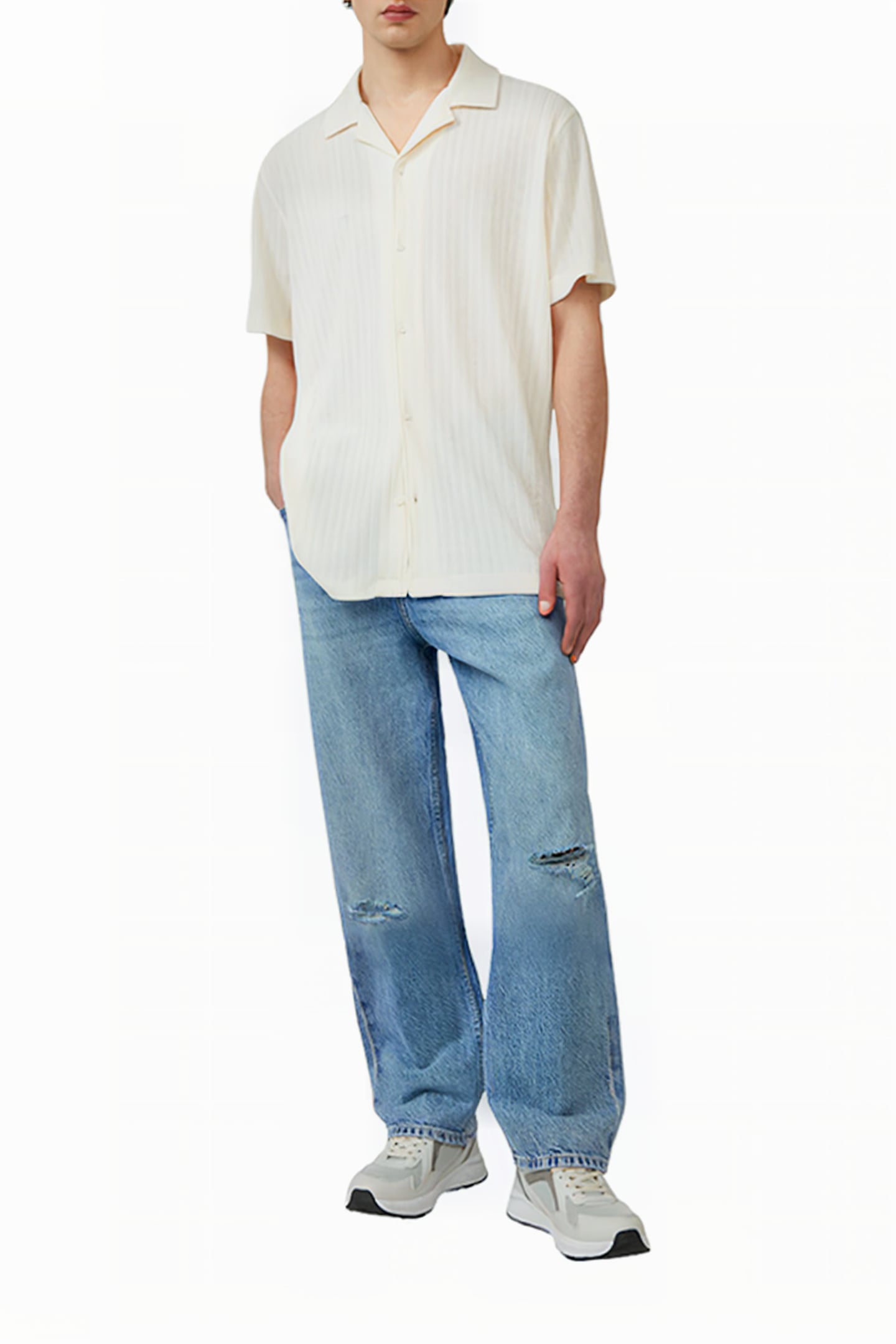 S.OLIVER-QS SHIRTS OFFWHITE 2