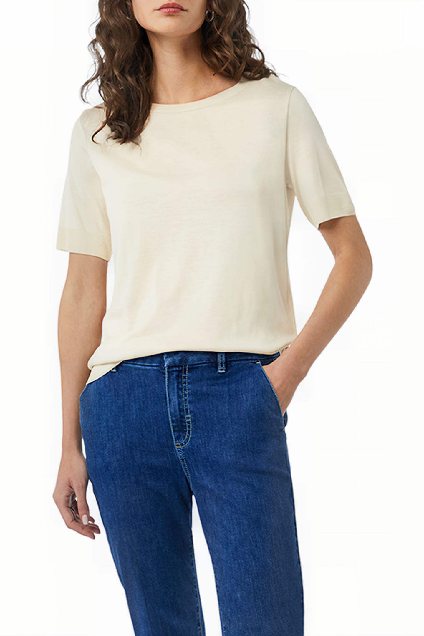 COMMA T-SHIRTS BEIGE 1