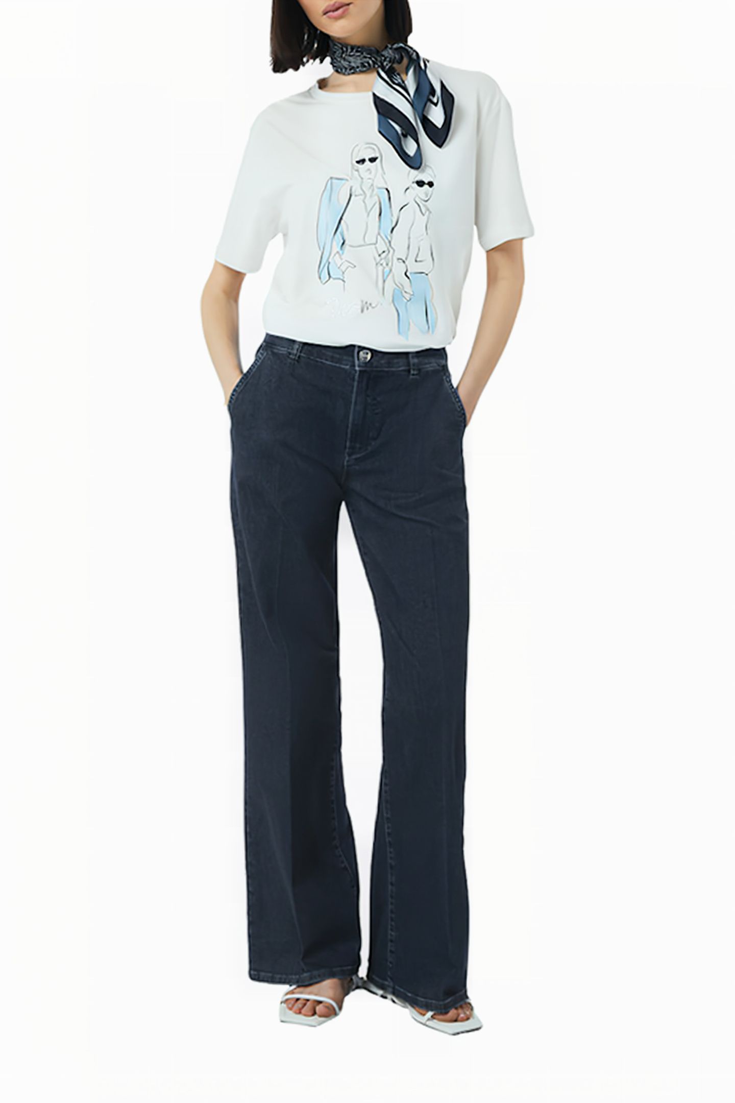 COMMA JEANS BLUE DENIM 2