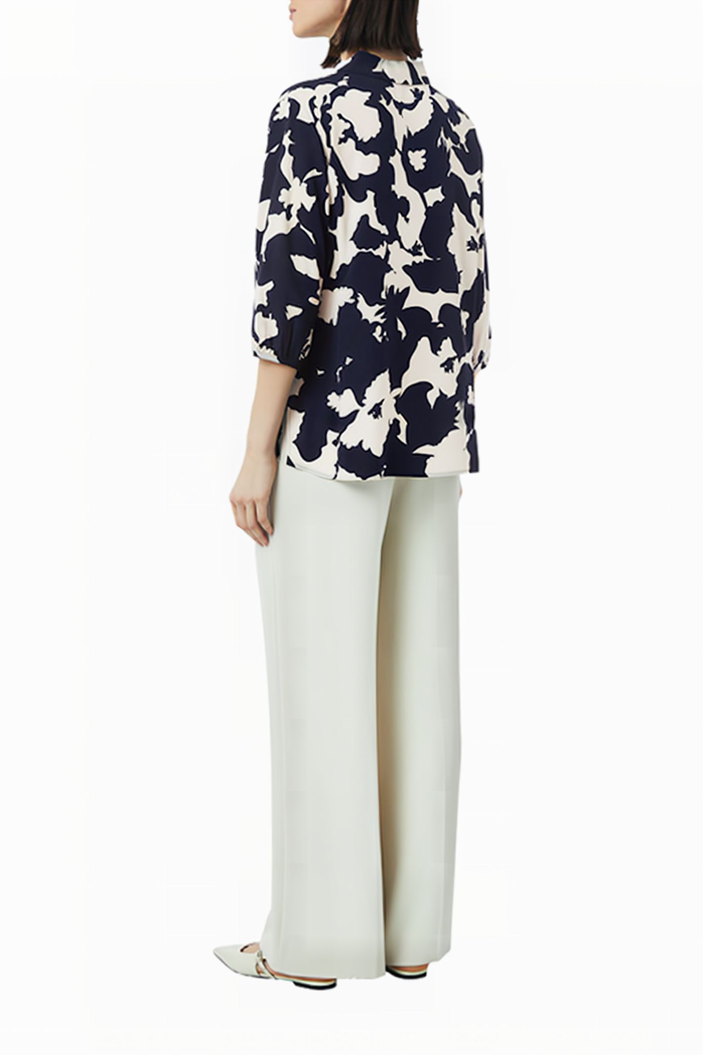 COMMA BLOUSES DARK-BLUE 3