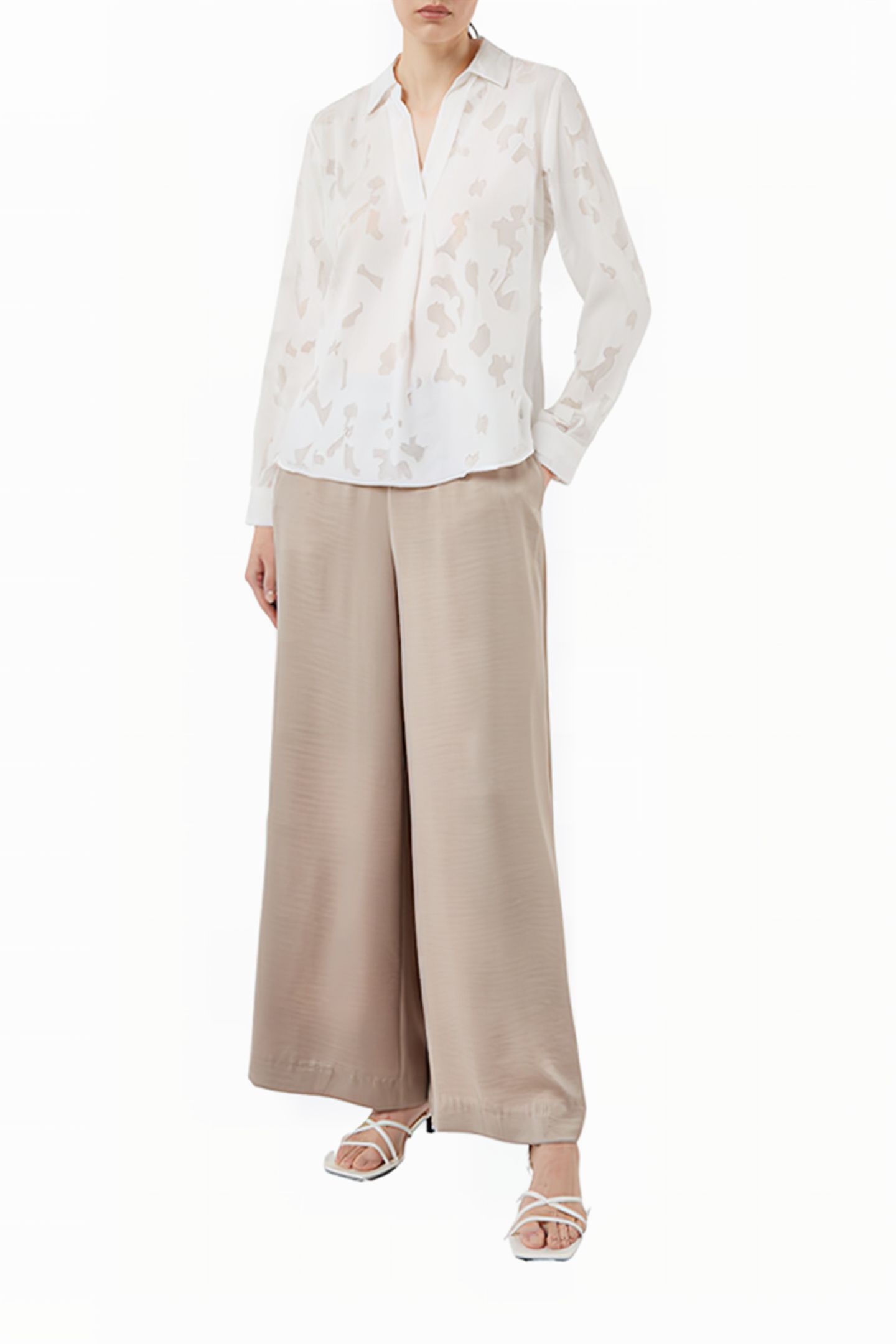 COMMA BLOUSES WHITE 2