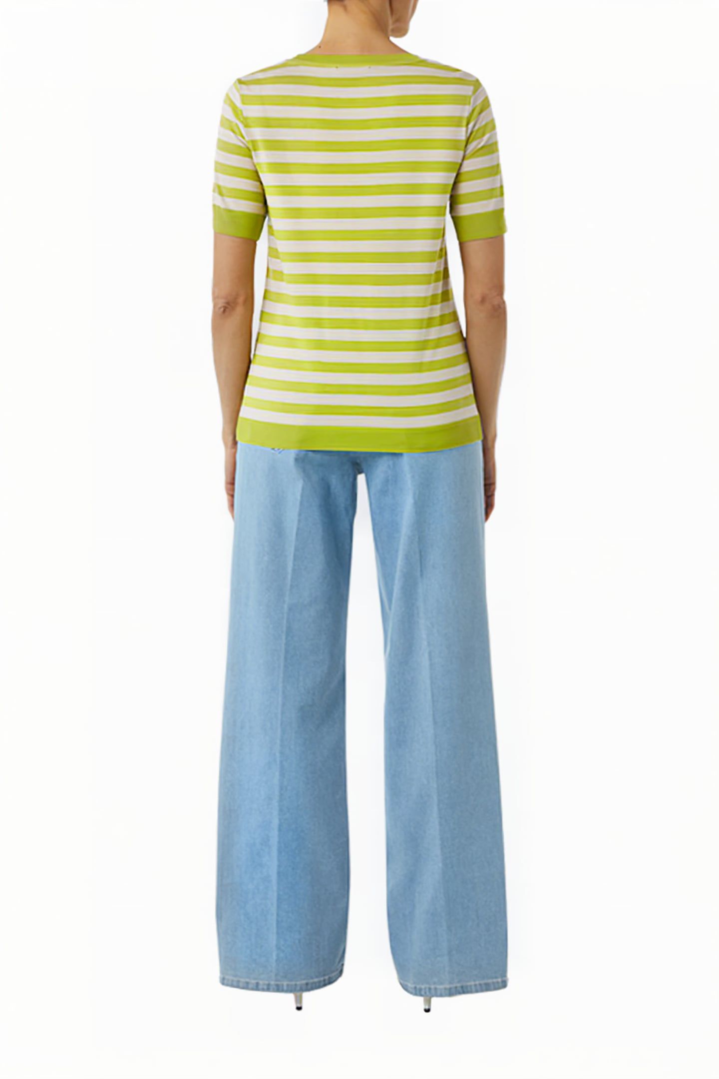 COMMA T-SHIRTS LIME-GREEN 3