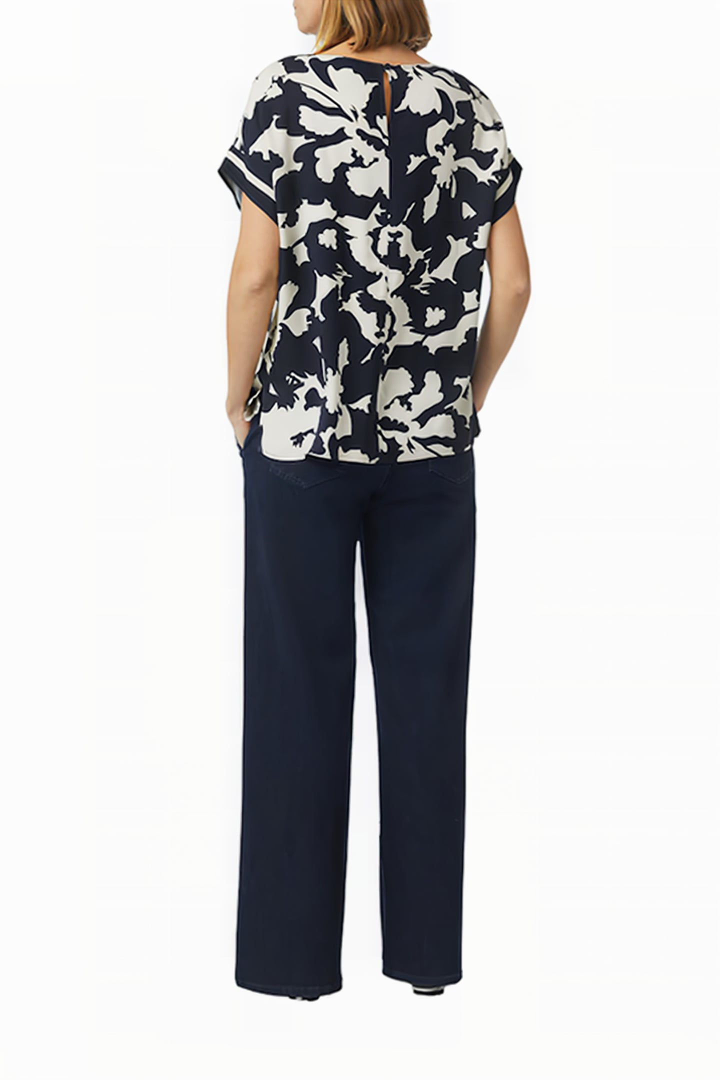COMMA BLOUSES DARK BLUE 2