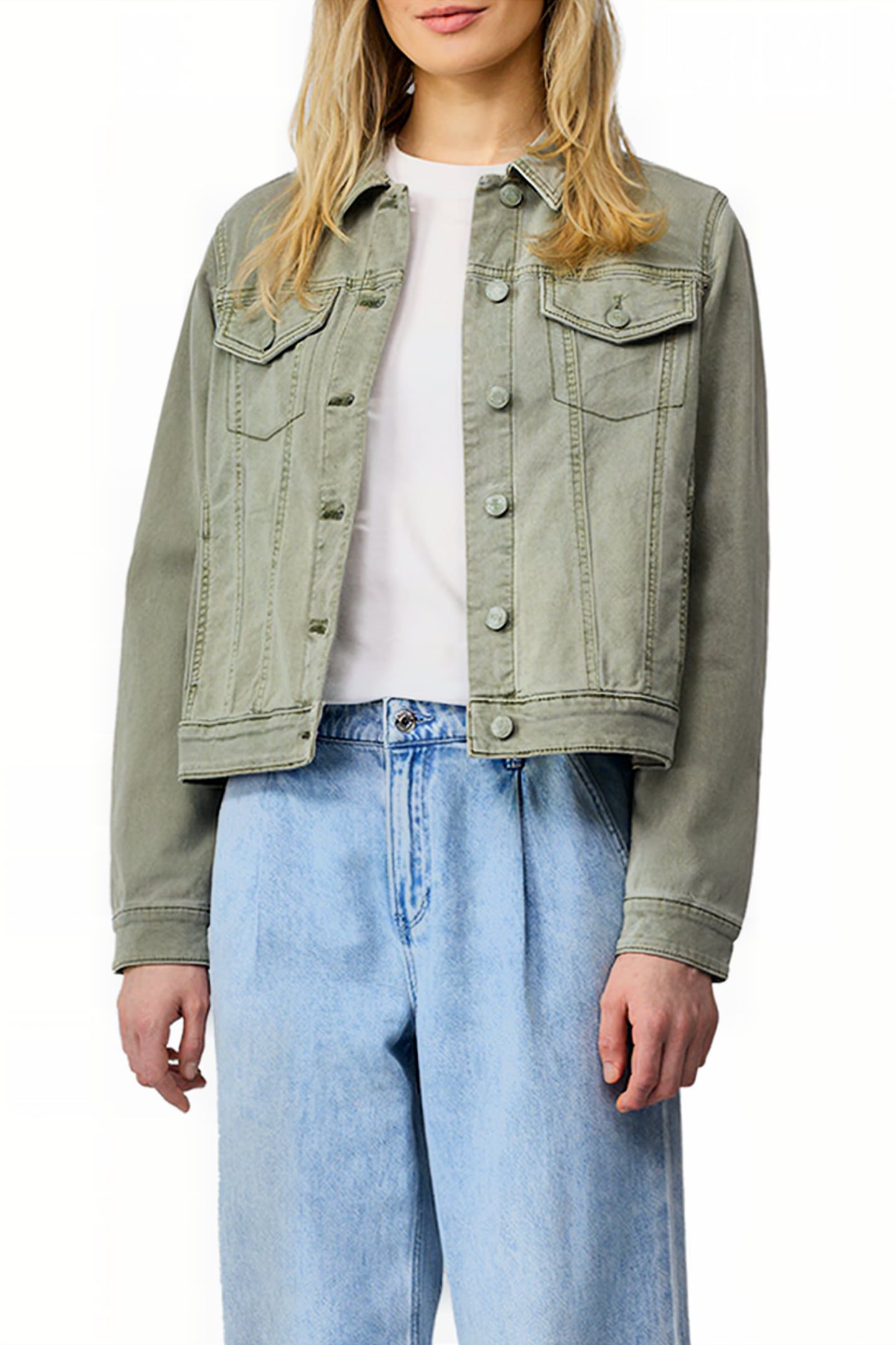 S.OLIVER JACKET INDOOR GREEN DENIM 1