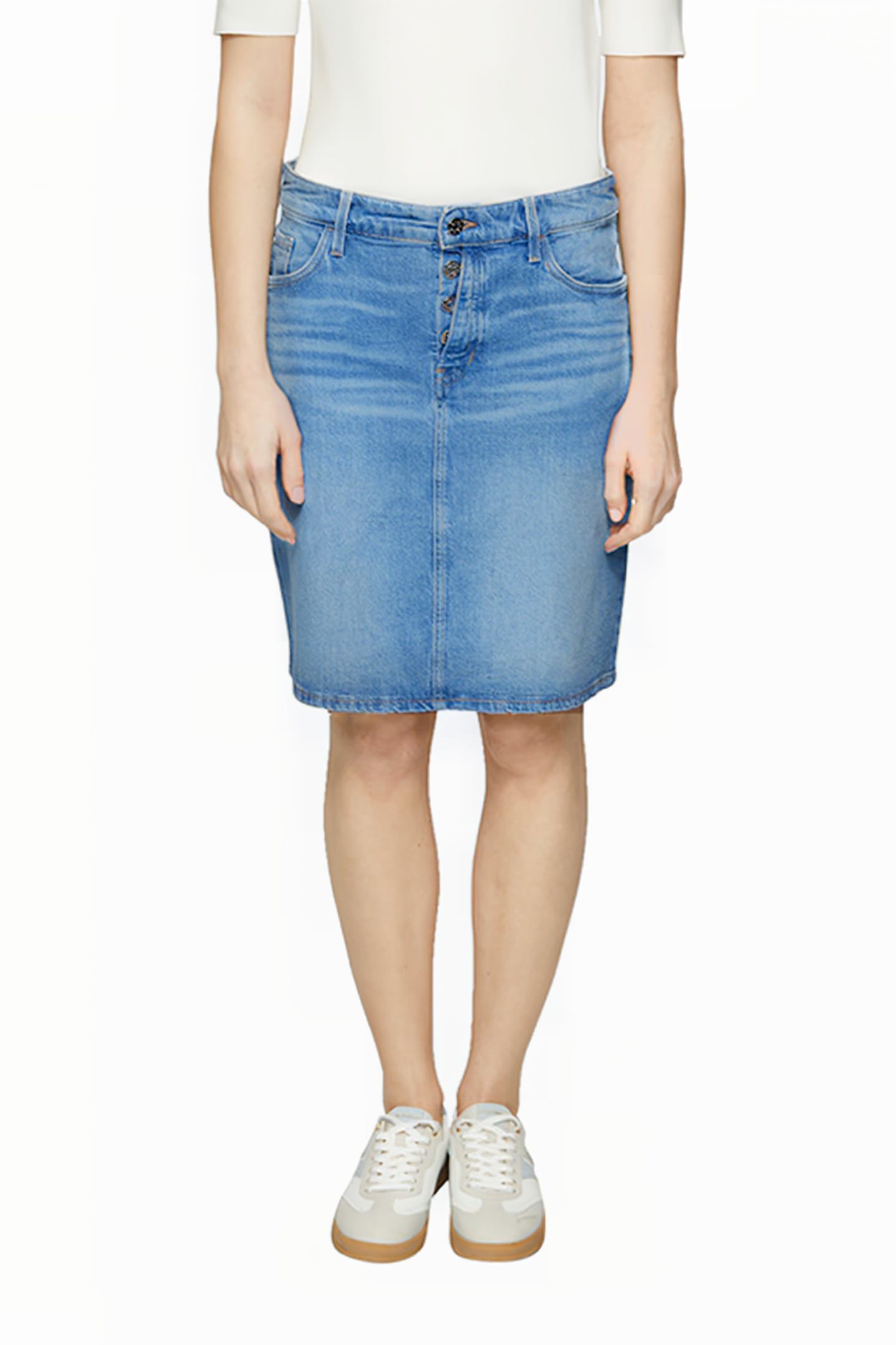 S.OLIVER SKIRTS BLUE-DENIM 1