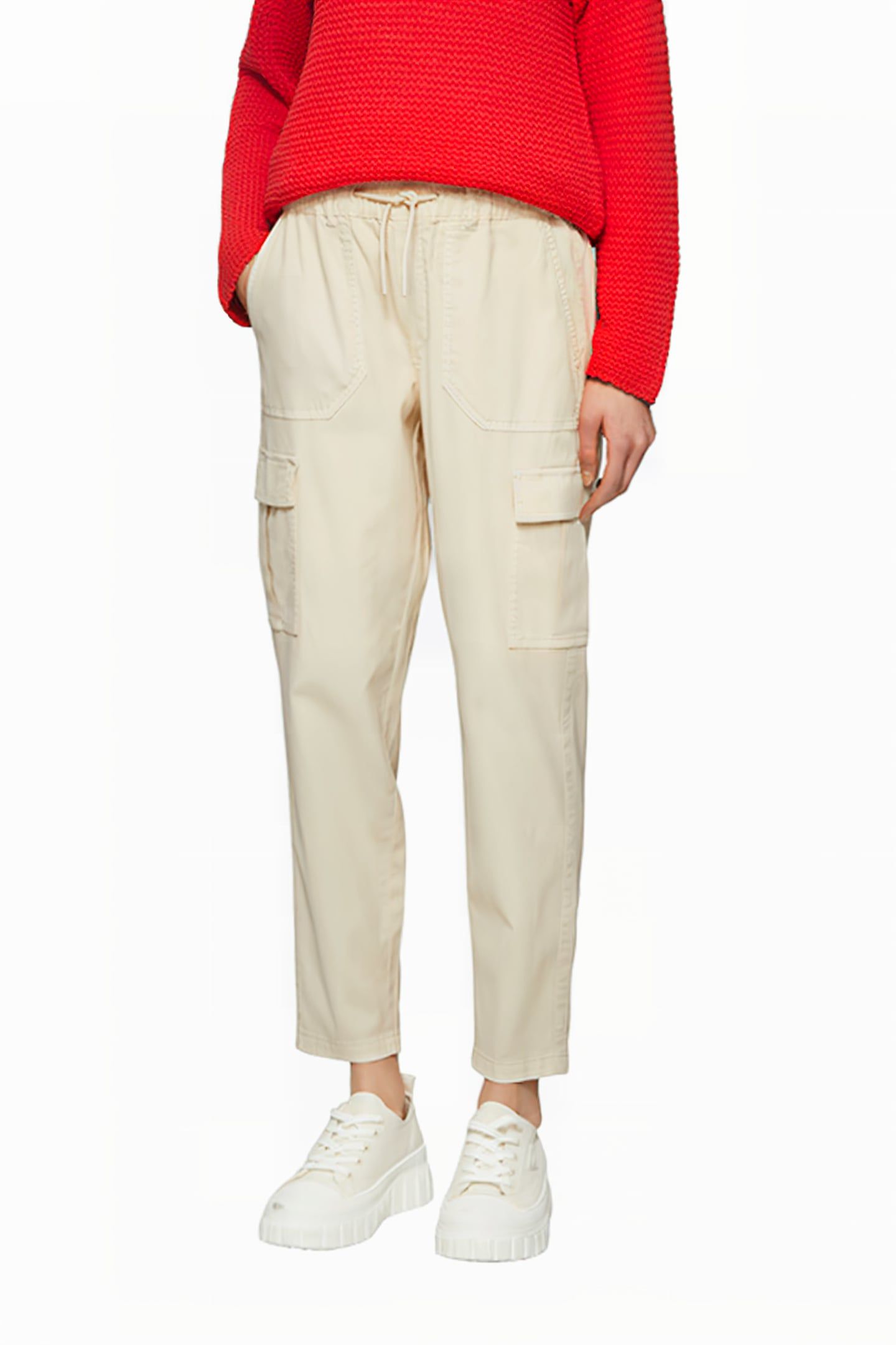S.OLIVER PANTS BEIGE 1