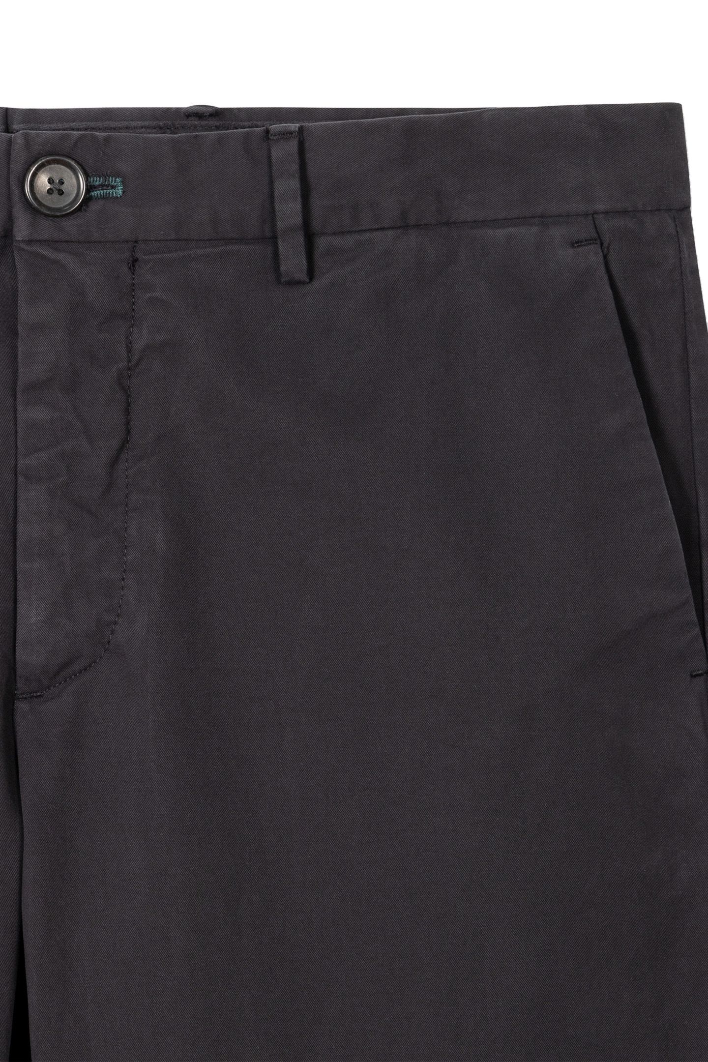 MENS MID FIT CLEAN CHINO ZEBRA EMB BLACK 5