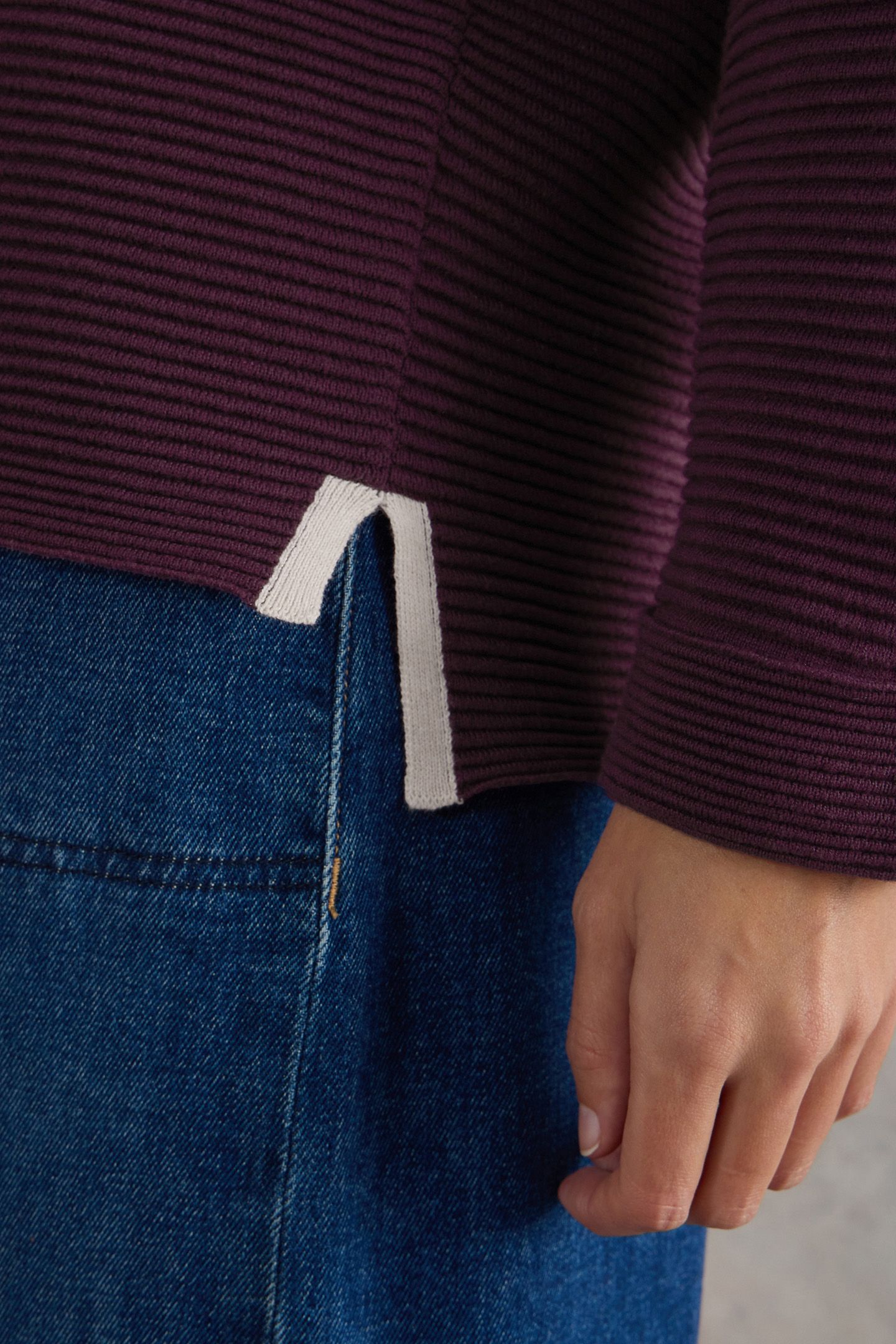 JANA JUMPER MID PLUM 6